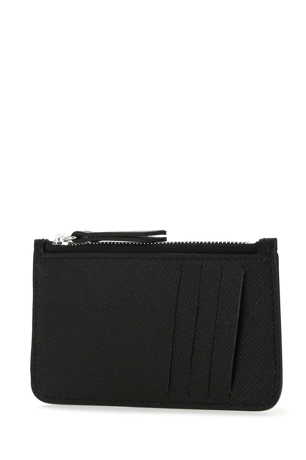 MAISON MARGIELA CARD HOLDER ZIP EW For Men Corpo: 100% Pelle Bovina - Interno: 100% Pelle Bovina - Fodera: 100% Viscosa - Minuteria Metallica: 100% Ottone - Minuteria Metallica 1: 100% Zinc Alloy