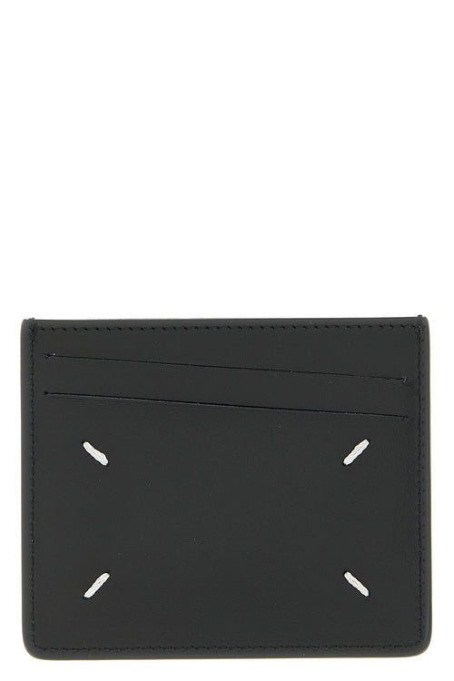 MAISON MARGIELA 'Stitching' card holder For Men 100% calf leather (bos taurus)