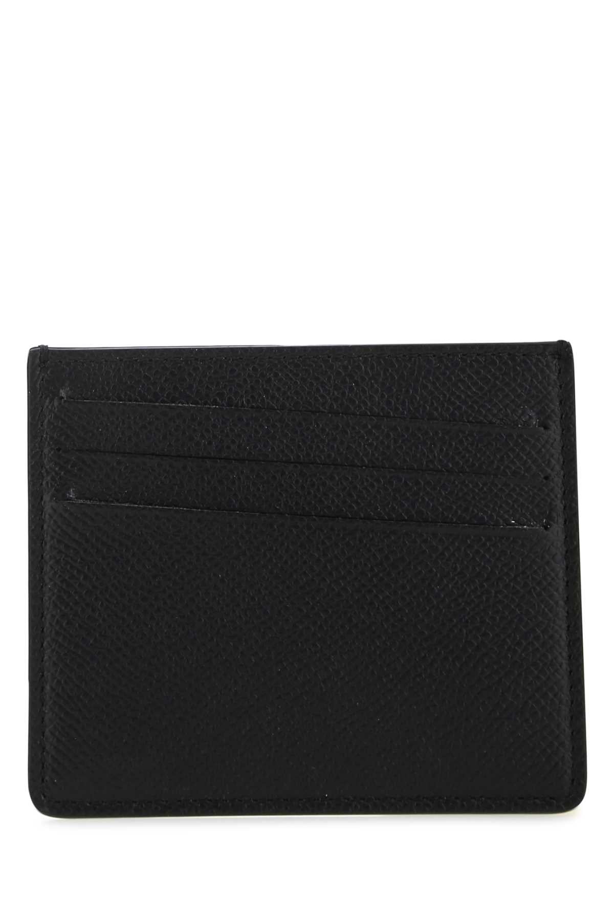 MAISON MARGIELA CARD HOLDER SLIM 6 CC For Men Corpo: 100% Pelle Bovina - Contrasto: 100% Pelle Bovina - Fodera: 100% Viscosa