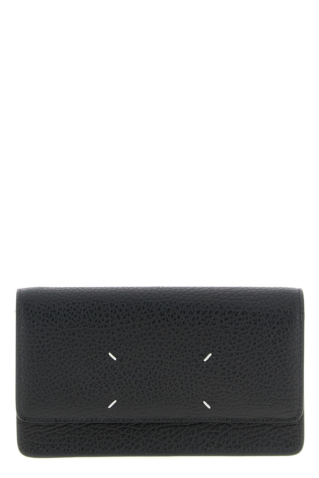 MAISON MARGIELA Logo chain wallet For Unisex 100% calf leather (bos taurus)