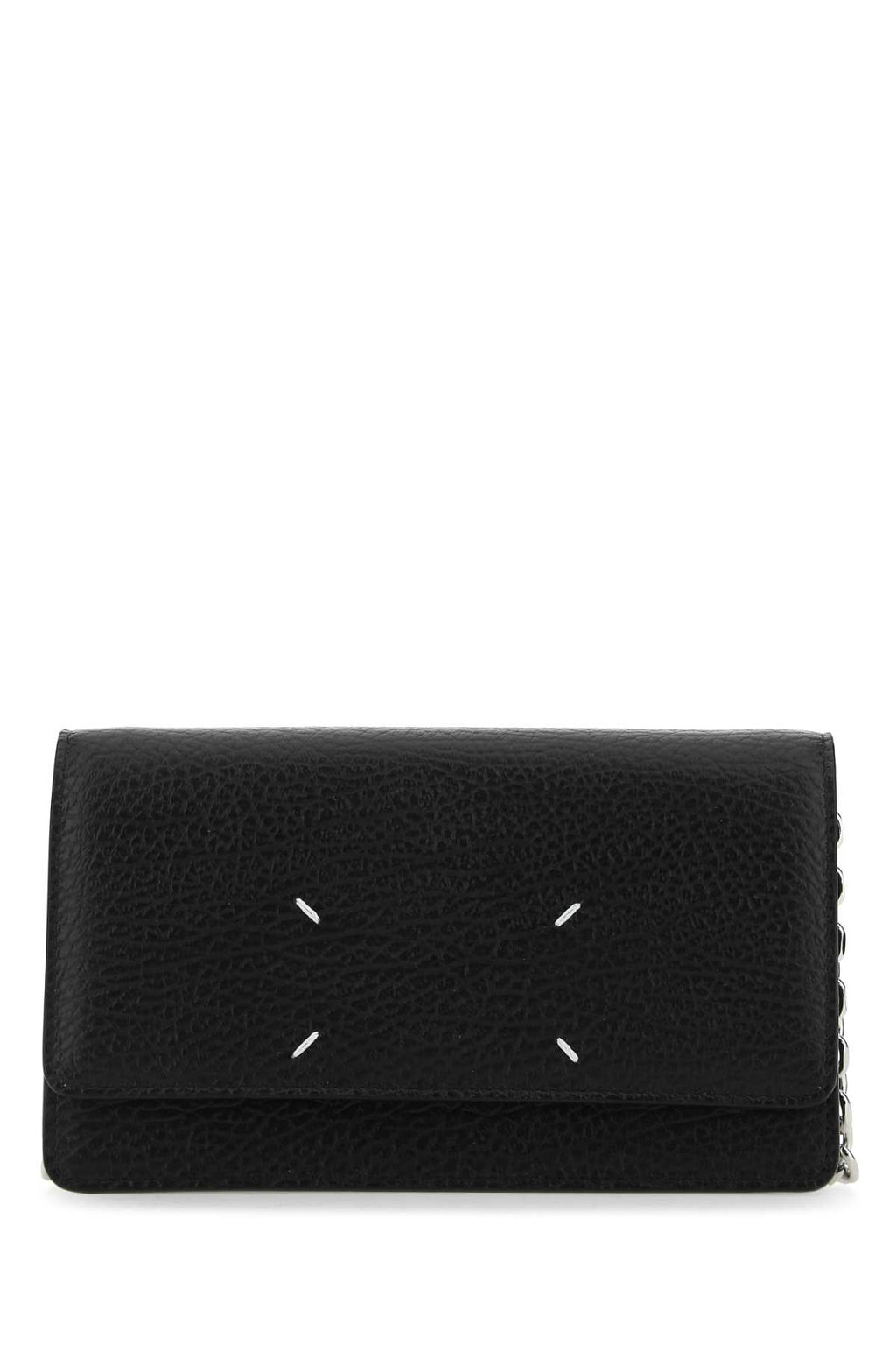 MAISON MARGIELA WALLET ON CHAIN MEDIUM For Women Corpo: 100% Pelle Bovina - Interno: 100% Pelle Bovina - Fodera: 100% Viscosa - Minuteria Metallica: 95% Ottone 5% Zinc Alloy
