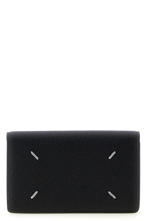MAISON MARGIELA 'Clip' card holder For Men 100% calfskin leather