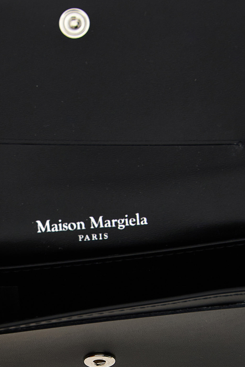 MAISON MARGIELA 'Clip' card holder For Men 100% calfskin leather