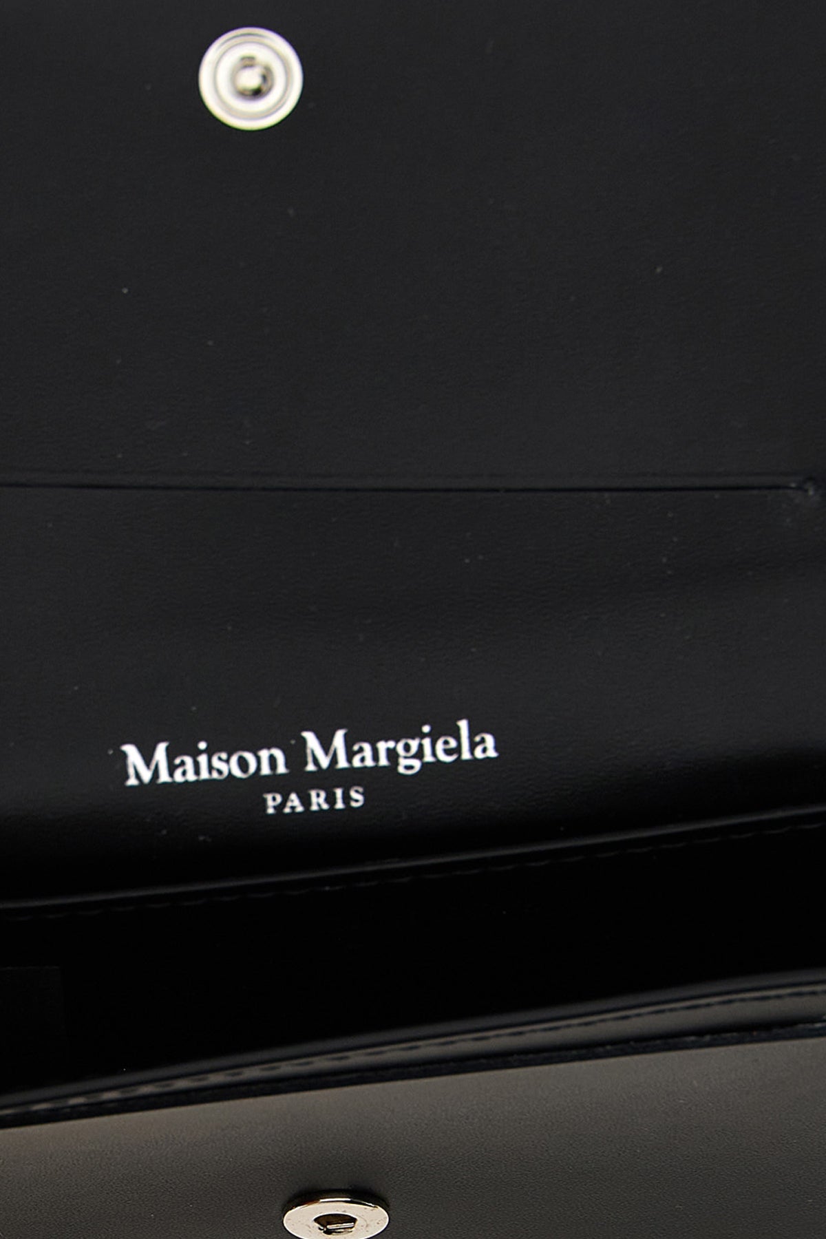 MAISON MARGIELA 'Clip' card holder For Men 100% calfskin leather