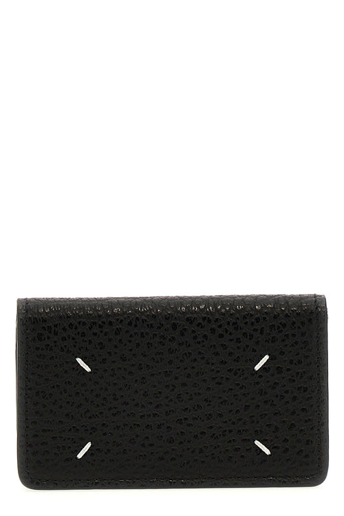 MAISON MARGIELA 'Four Stitches' card holder For Unisex 100% calfskin leather