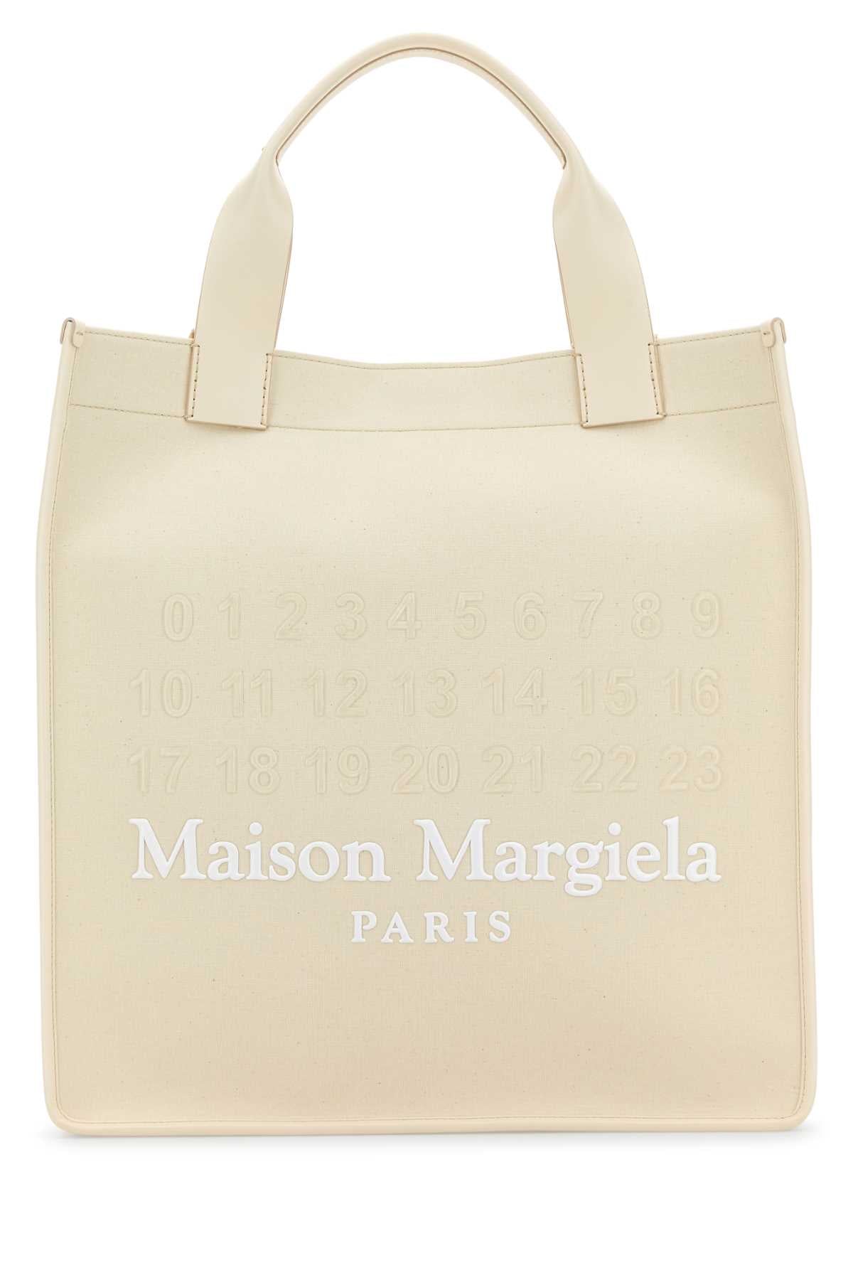 MAISON MARGIELA CABAS SHOPPING BAG VERTICAL For Women Exterior: 100% Fabric Lining: 100% Fabric
