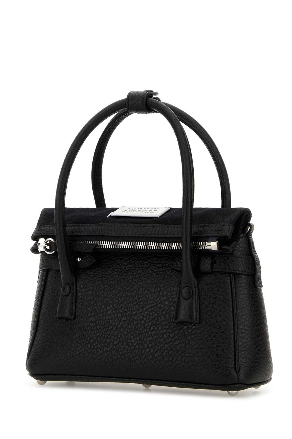 MAISON MARGIELA 5AC HANDBAG EAST WEST SMALL For Women Exterior: 100% Leather Lining: 100% Fabric Finishing: Silver metal