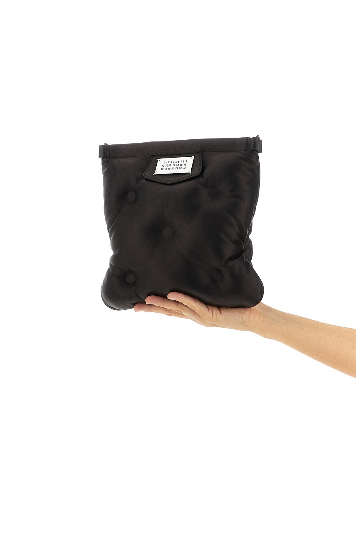 MAISON MARGIELA 'Glam Slam flat pocket' crossbody bag For Women 100% sheepskin leather (Ovis Aries)