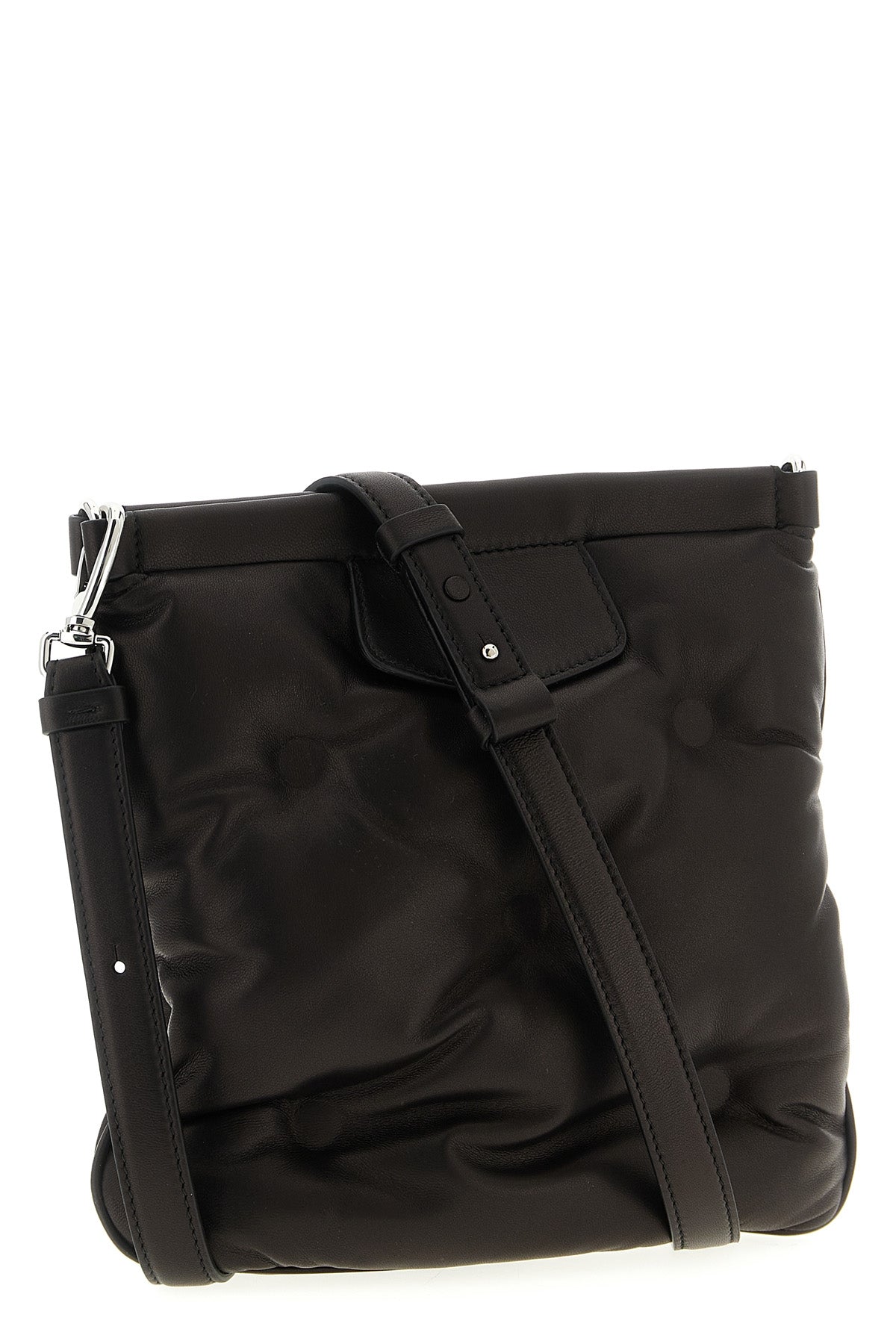 MAISON MARGIELA 'Glam Slam flat pocket' crossbody bag For Women 100% sheepskin leather (Ovis Aries)