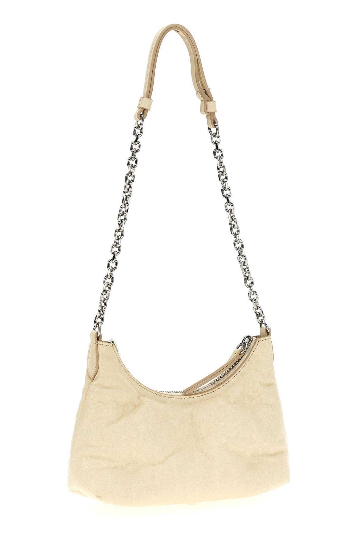 MAISON MARGIELA 'Glam Slam hobo micro' shoulder bag For Unisex 100% lamb leather (Ovis Aries)