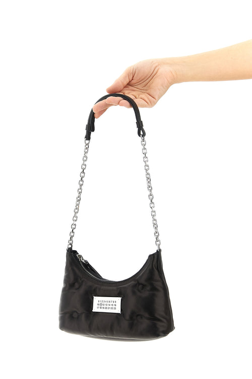 MAISON MARGIELA 'Glam Slam hobo micro' shoulder bag For Women 100% lamb leather (Ovis Aries)