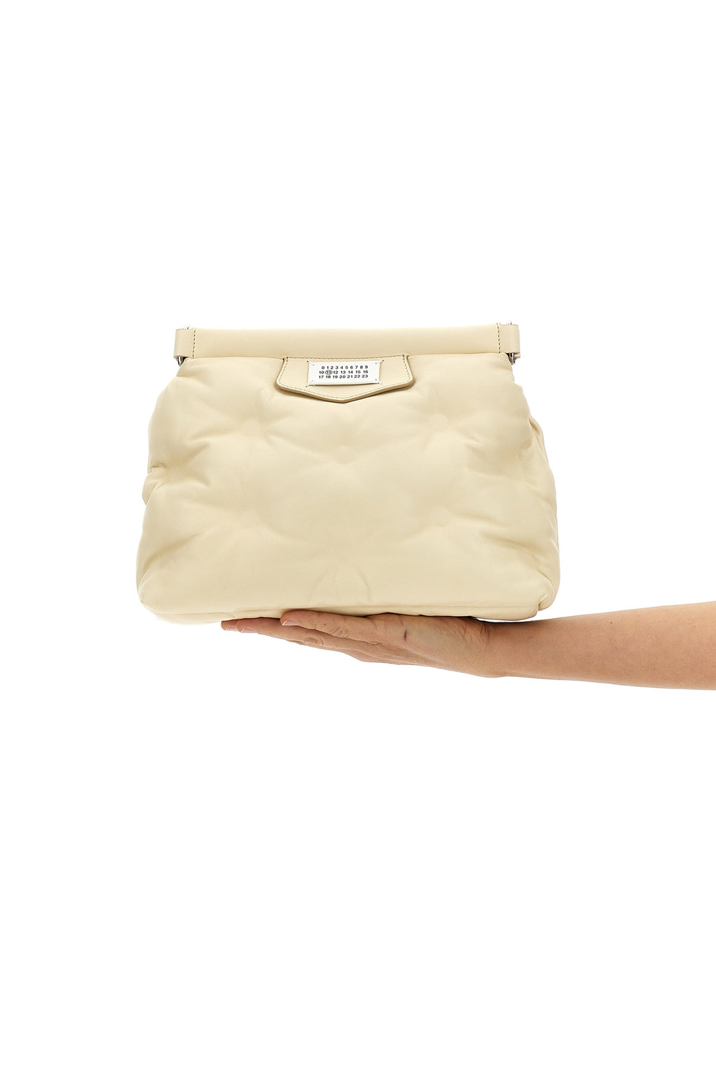 MAISON MARGIELA 'Glam Slam classique small' crossbody bag For Unisex 100% lamb leather (Ovis Aries)