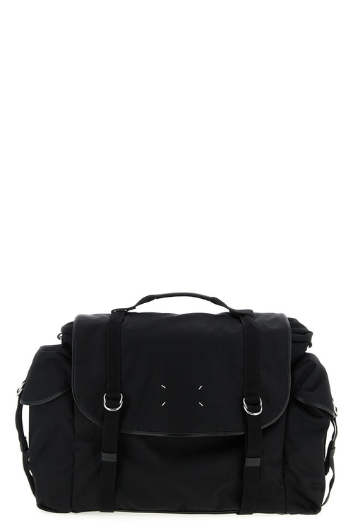 MAISON MARGIELA 'Messenger High Tech' handbag For Men 100% calfskin leather