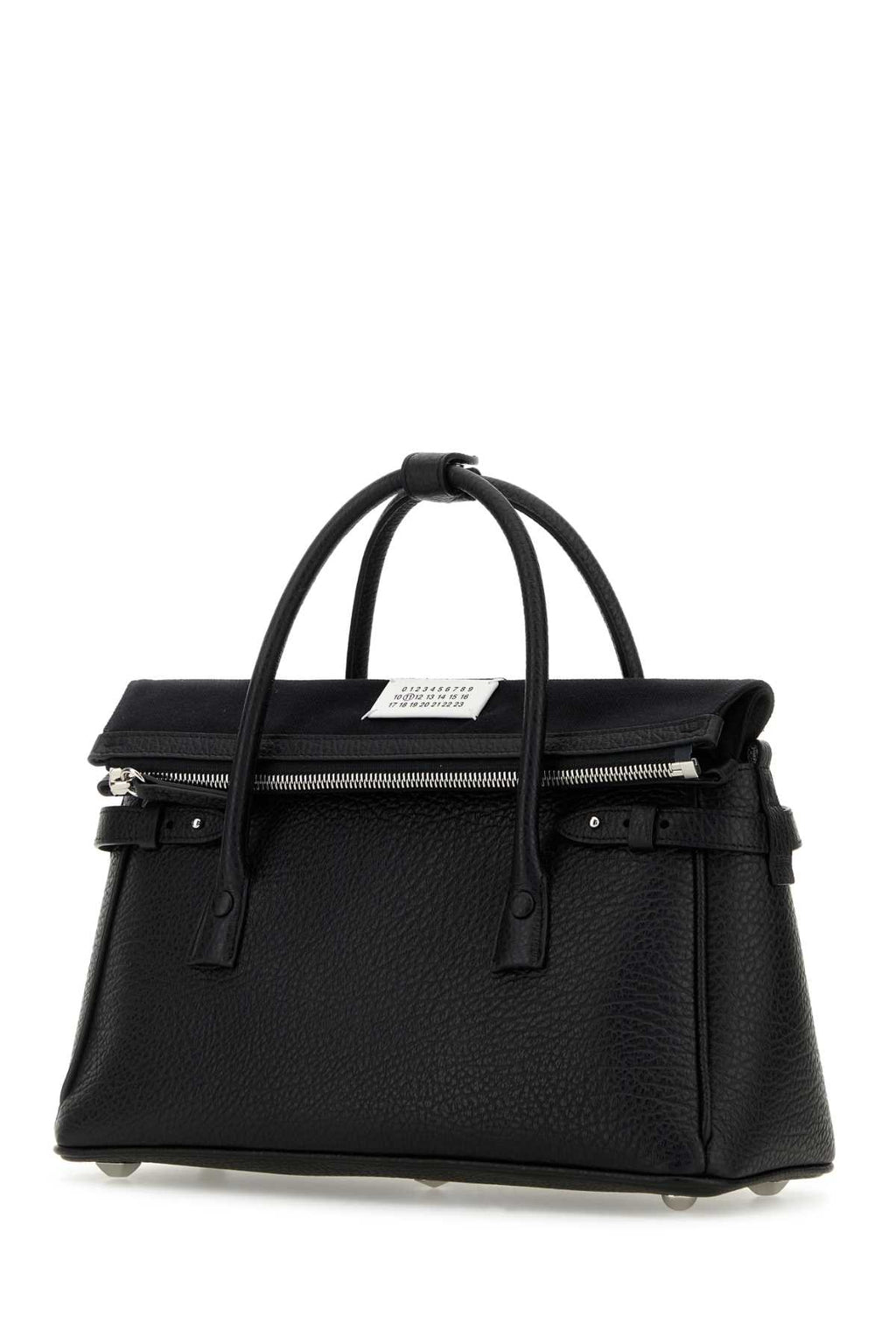 MAISON MARGIELA 5AC HANDBAG EAST WEST MEDIUM For Women Exterior: 100% Ovine leather Lining: 100% Polyester Finishing: Silver metal