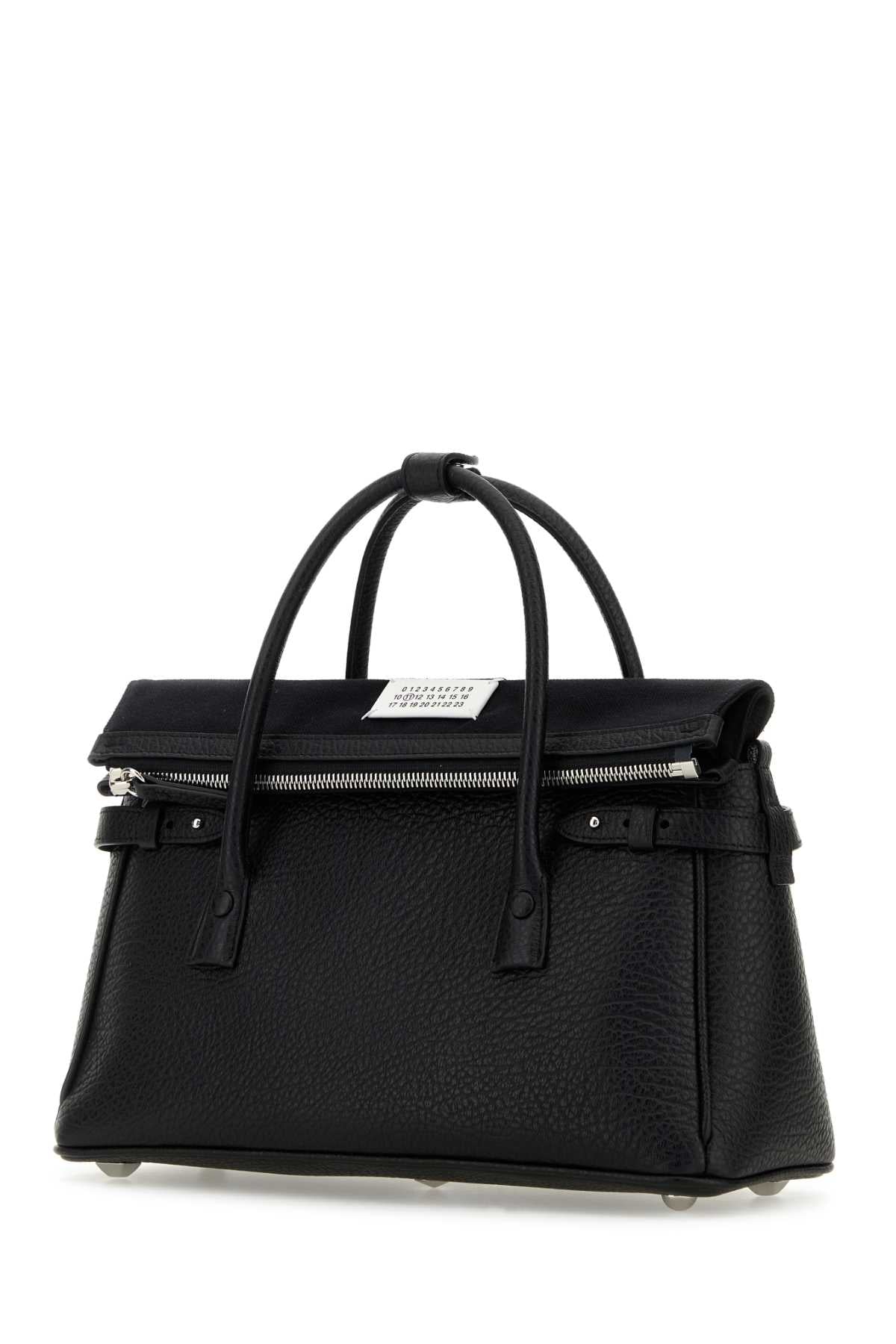 MAISON MARGIELA 5AC HANDBAG EAST WEST MEDIUM For Women Exterior: 100% Ovine leather Lining: 100% Polyester Finishing: Silver metal