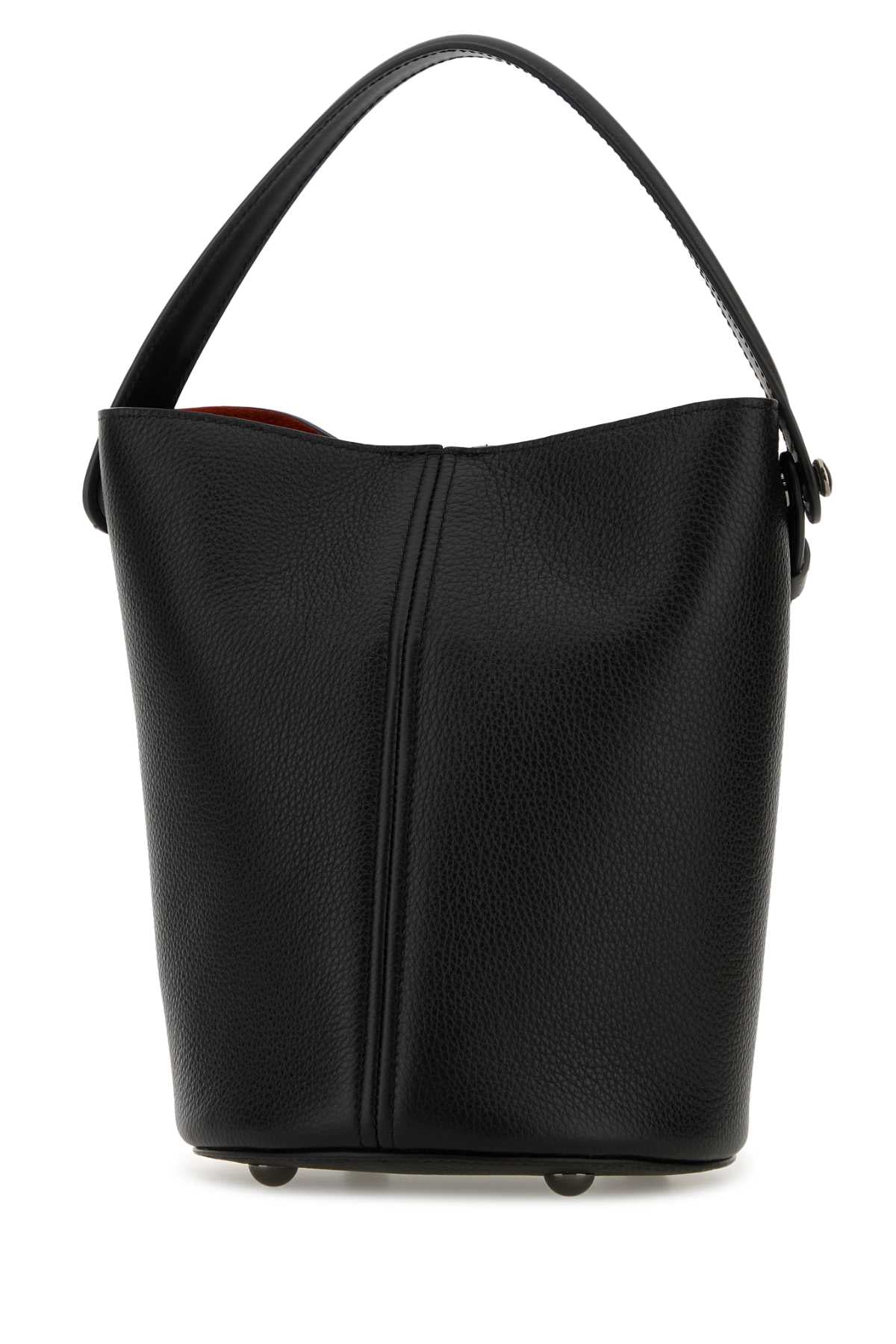 MAISON MARGIELA DRESS-AGE BUCKET For Women Exterior: 100% Leather Lining: 100% Suede Finishing: Ruthenium