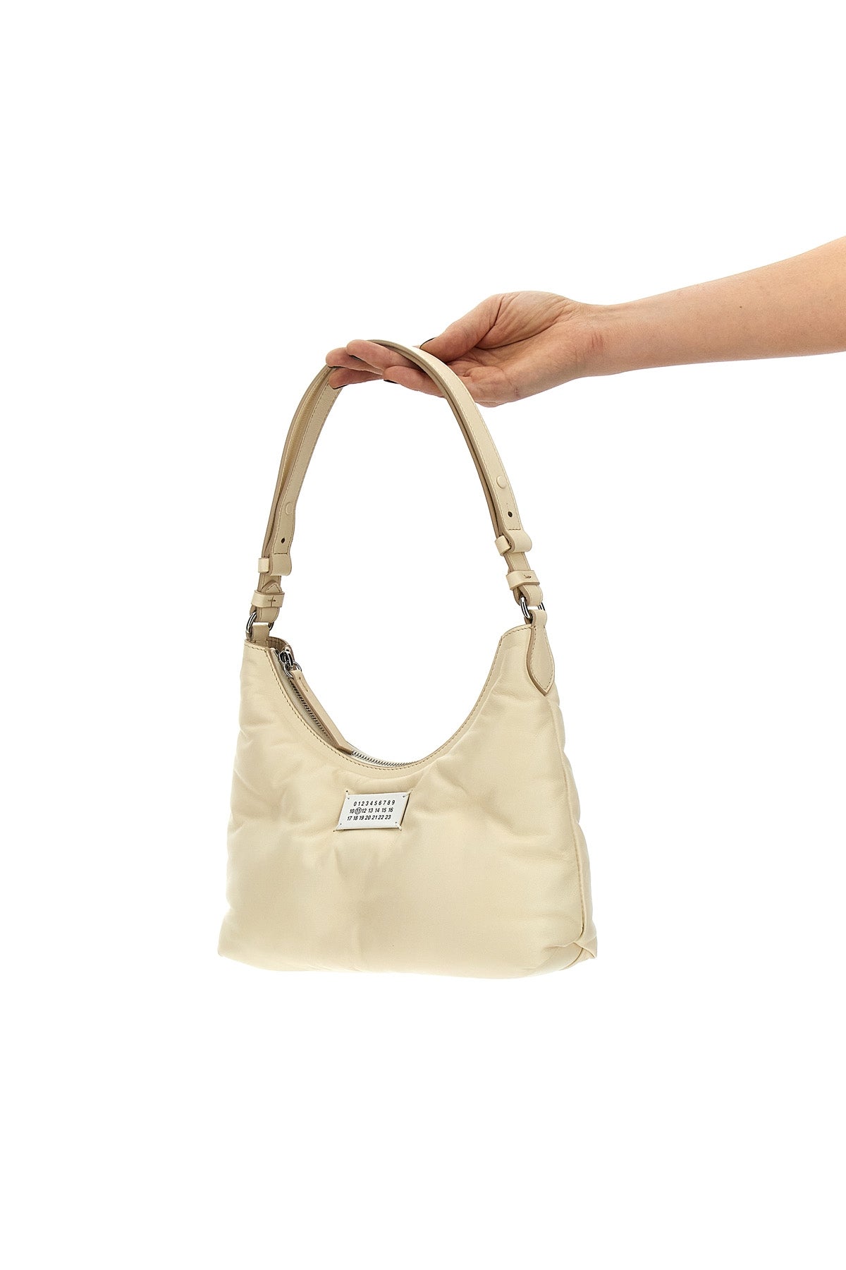 MAISON MARGIELA 'Glam Slam hobo small' shoulder bag For Women 100% lamb leather (Ovis Aries)