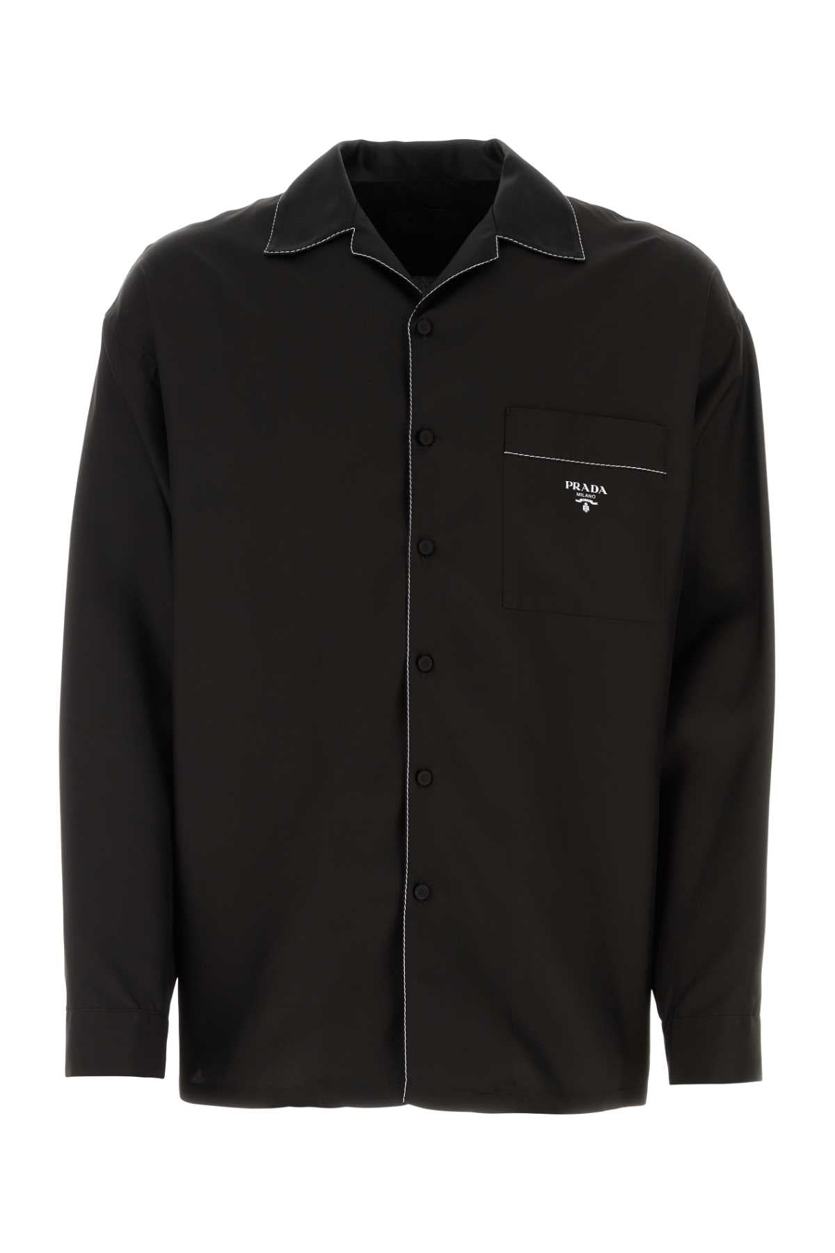 PRADA CAMICIA For Men Exterior: 100% Silk
