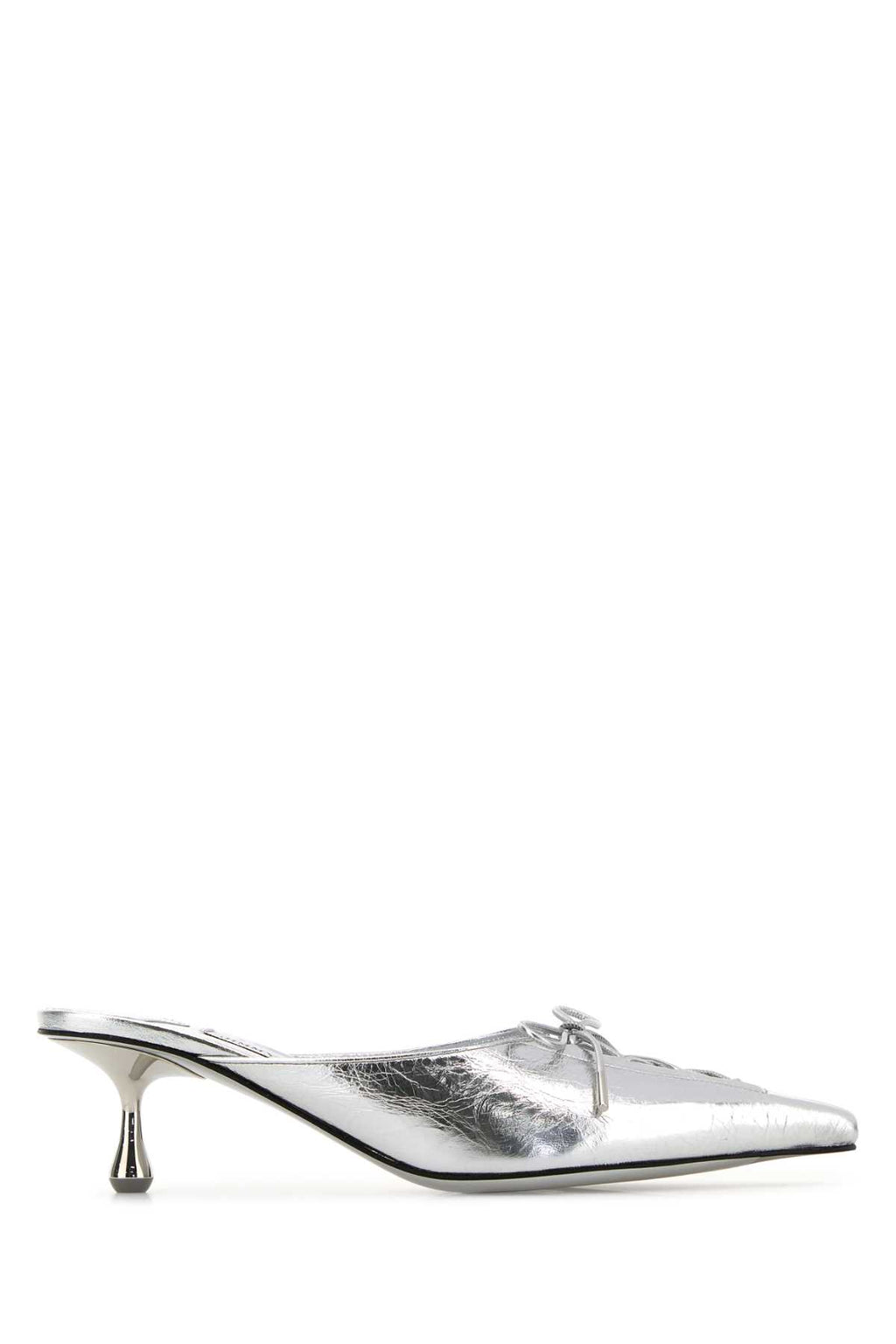 JIMMY CHOO SCARLETT MULE 50 For Women Exterior: 100% Leather Interior: 100% Leather Sole: Leather