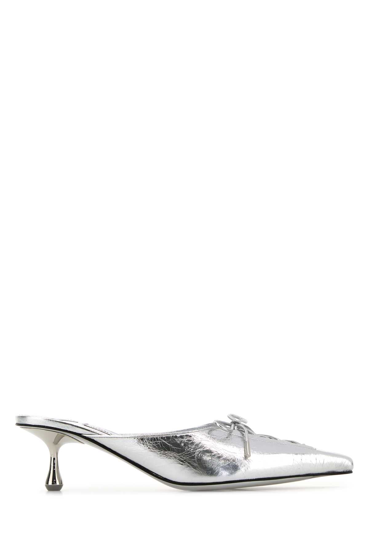 JIMMY CHOO SCARLETT MULE 50 For Women Exterior: 100% Leather Interior: 100% Leather Sole: Leather