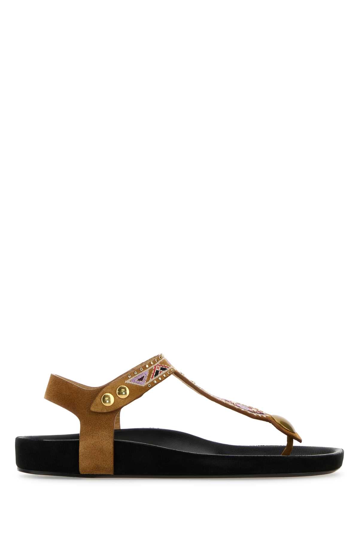 ISABEL MARANT SANDALI For Women Exterior: 100% Suede Interior: 100% Leather Sole: Leather