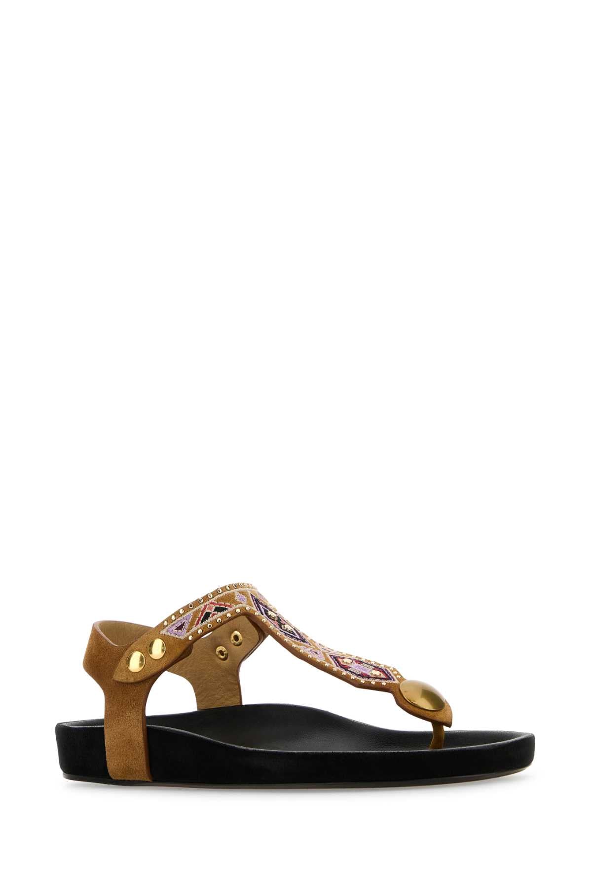 ISABEL MARANT SANDALI For Women Exterior: 100% Suede Interior: 100% Leather Sole: Leather