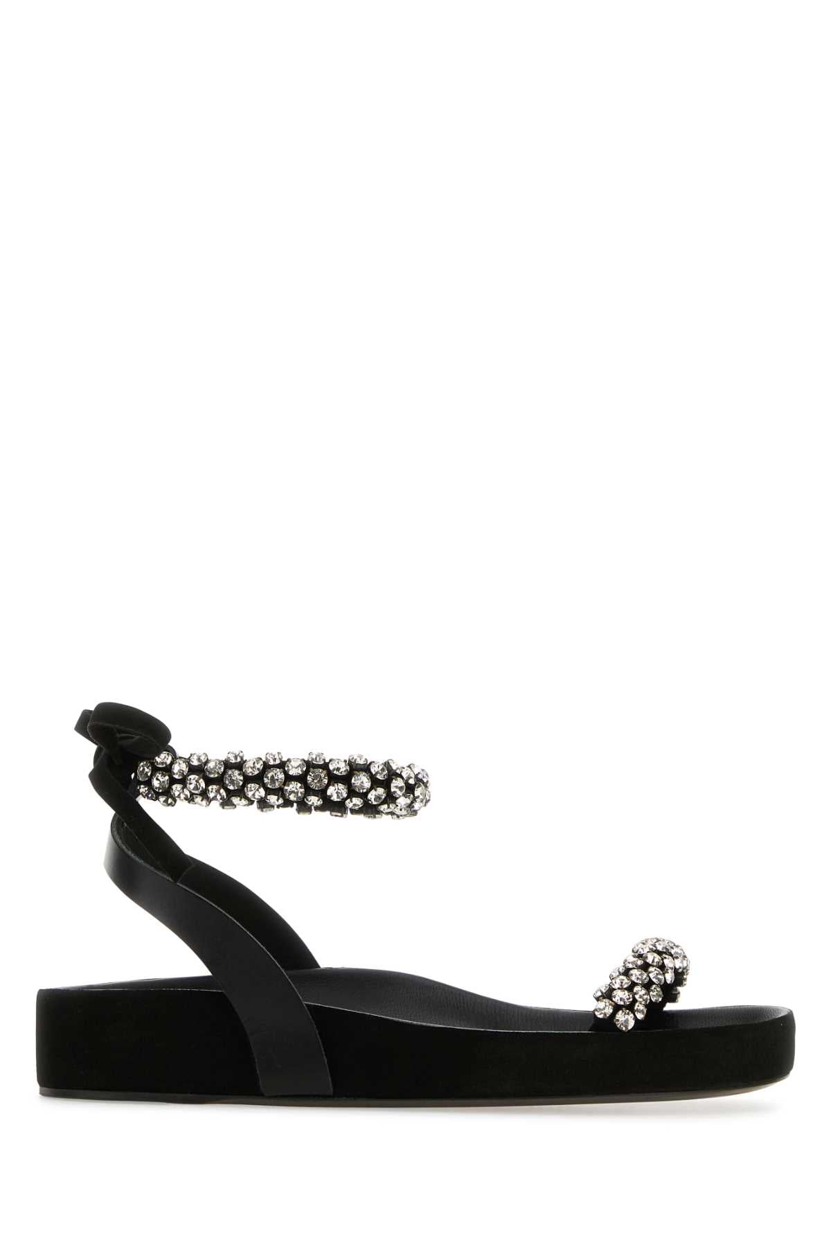 ISABEL MARANT SNEAKERS For Women Exterior: 100% Bovine leather 100% Rhinestones Interior: 100% Leather Sole: Leather