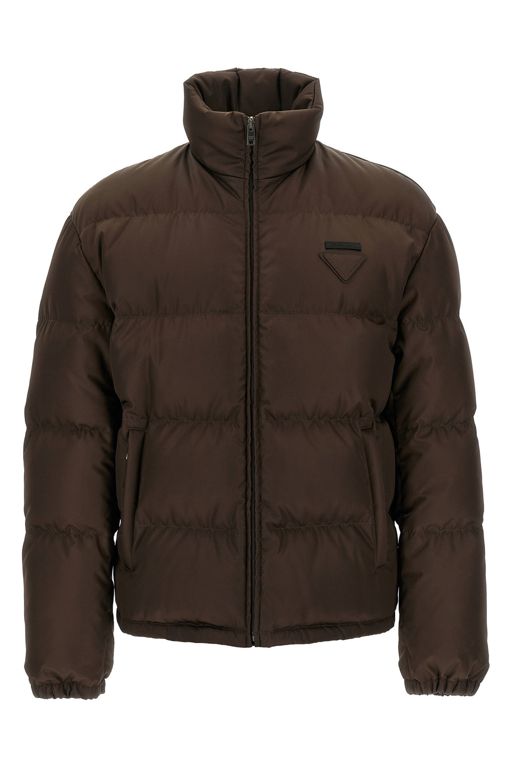 PRADA Logo down jacket For Men 100% recycled polyamide
