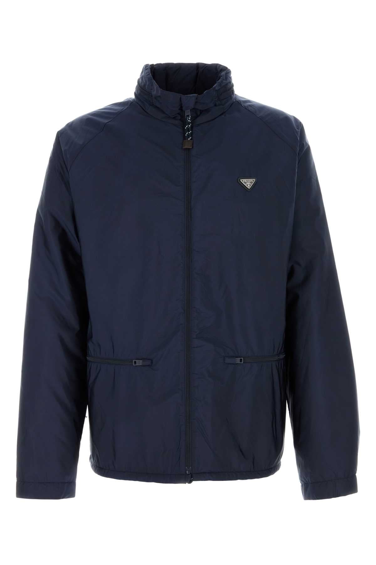PRADA GIUBBOTTO For Men Exterior: 100% Recycled nylon Lining: 100% Polyester