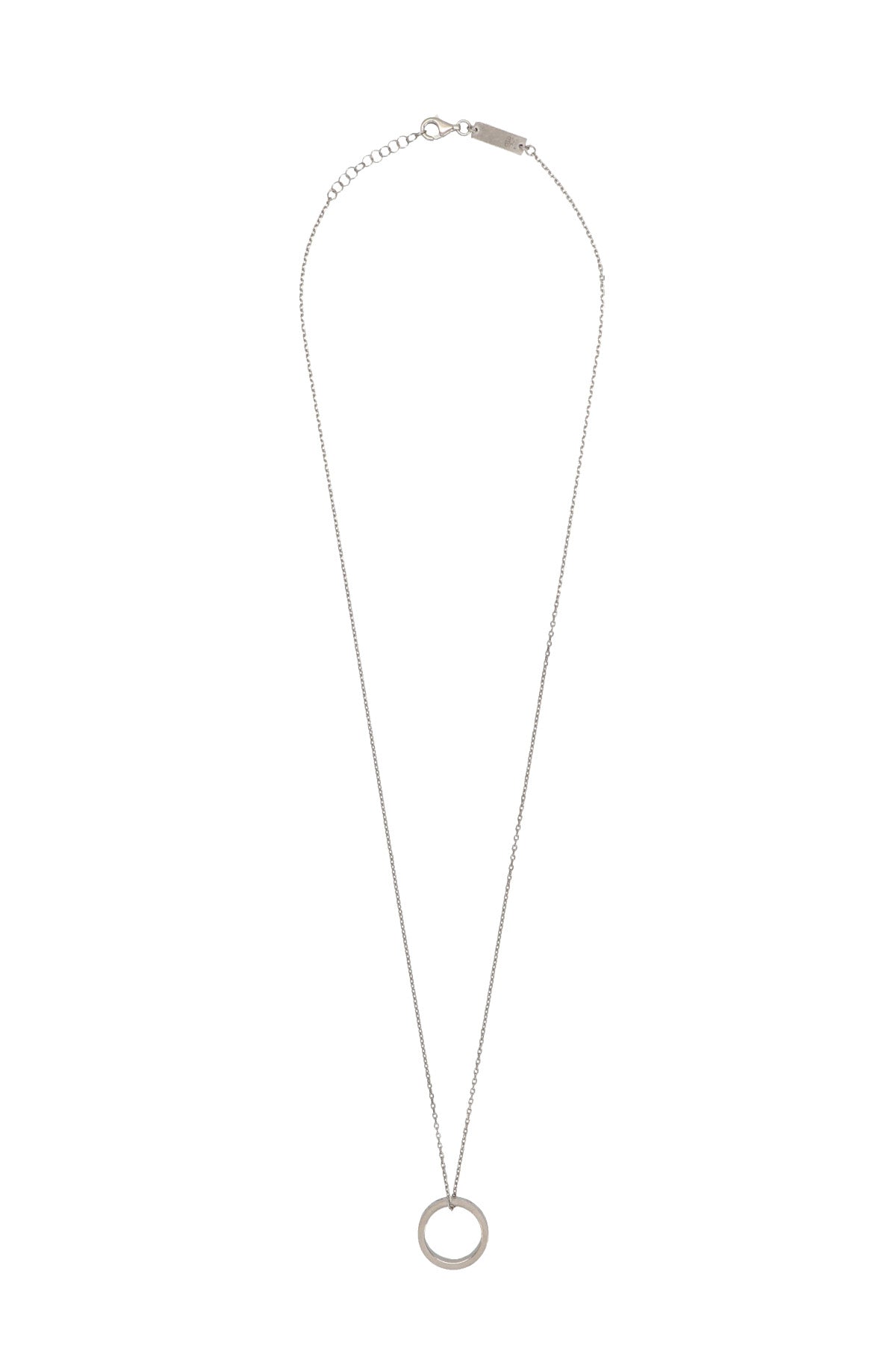MAISON MARGIELA Logo necklace For Unisex 100% silver