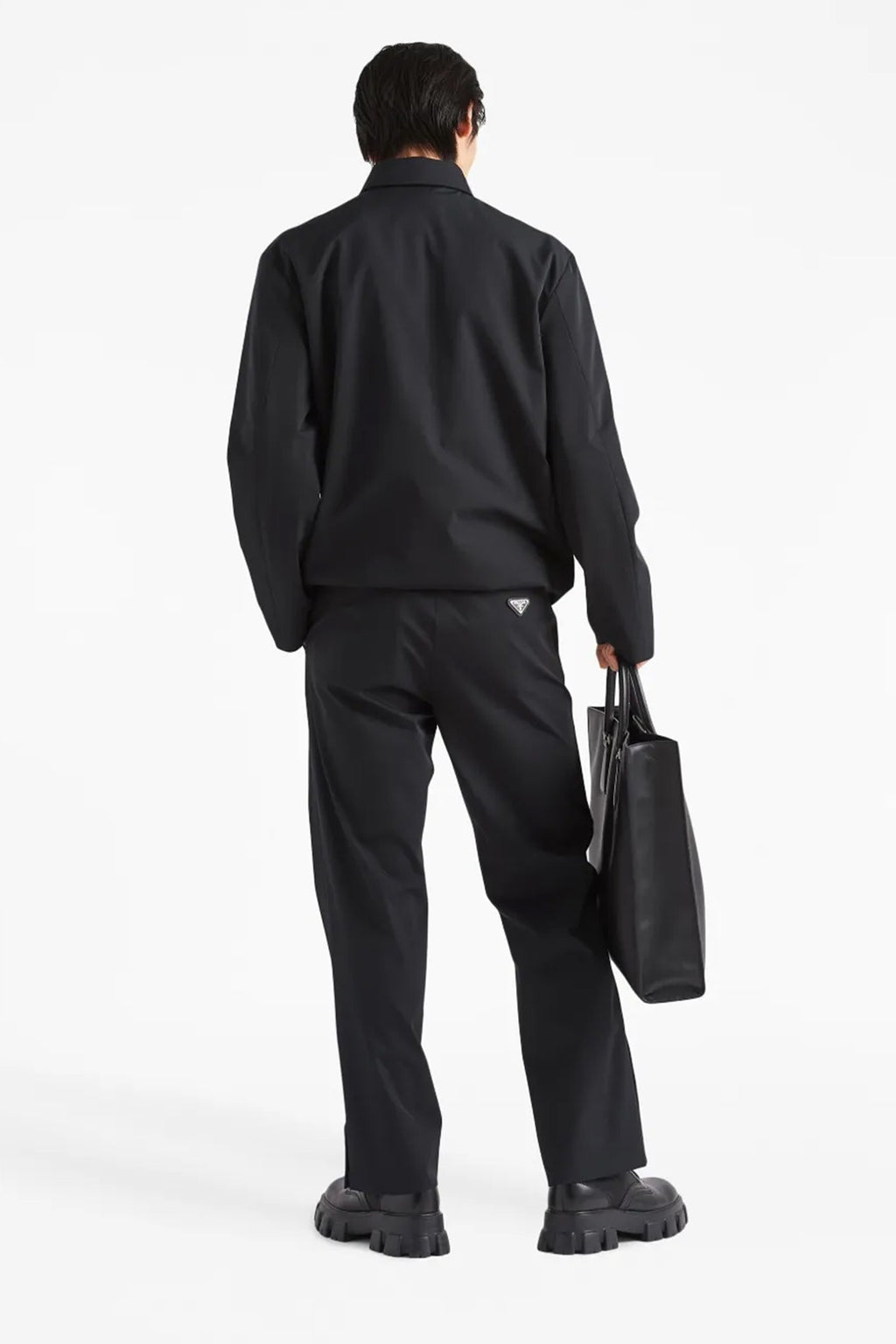 PRADA Stretch techno pants For Men 89% polyester 11% elastane