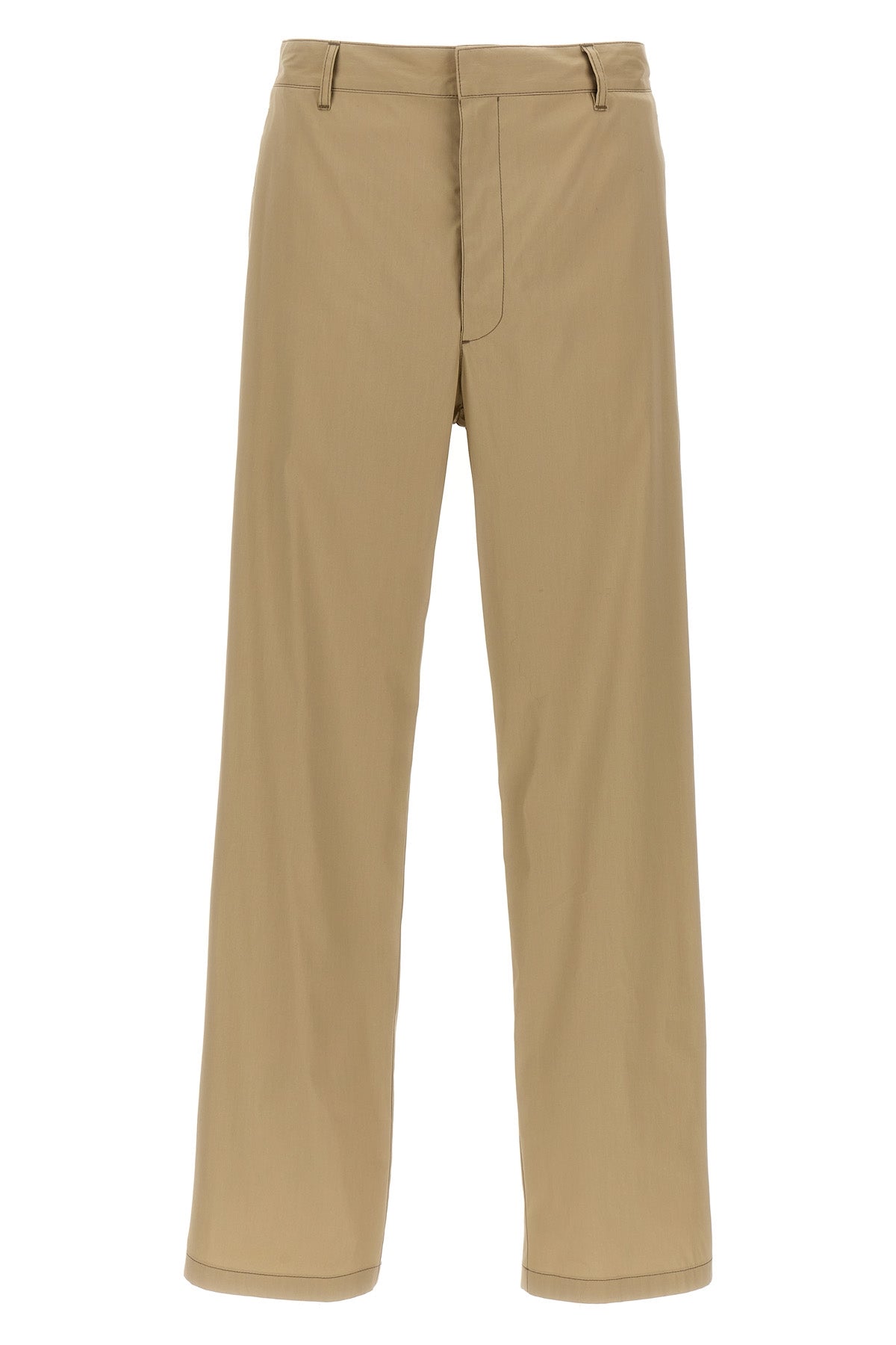 PRADA Poplin pants For Men 78% cotton 18% polyamide 4% elastane