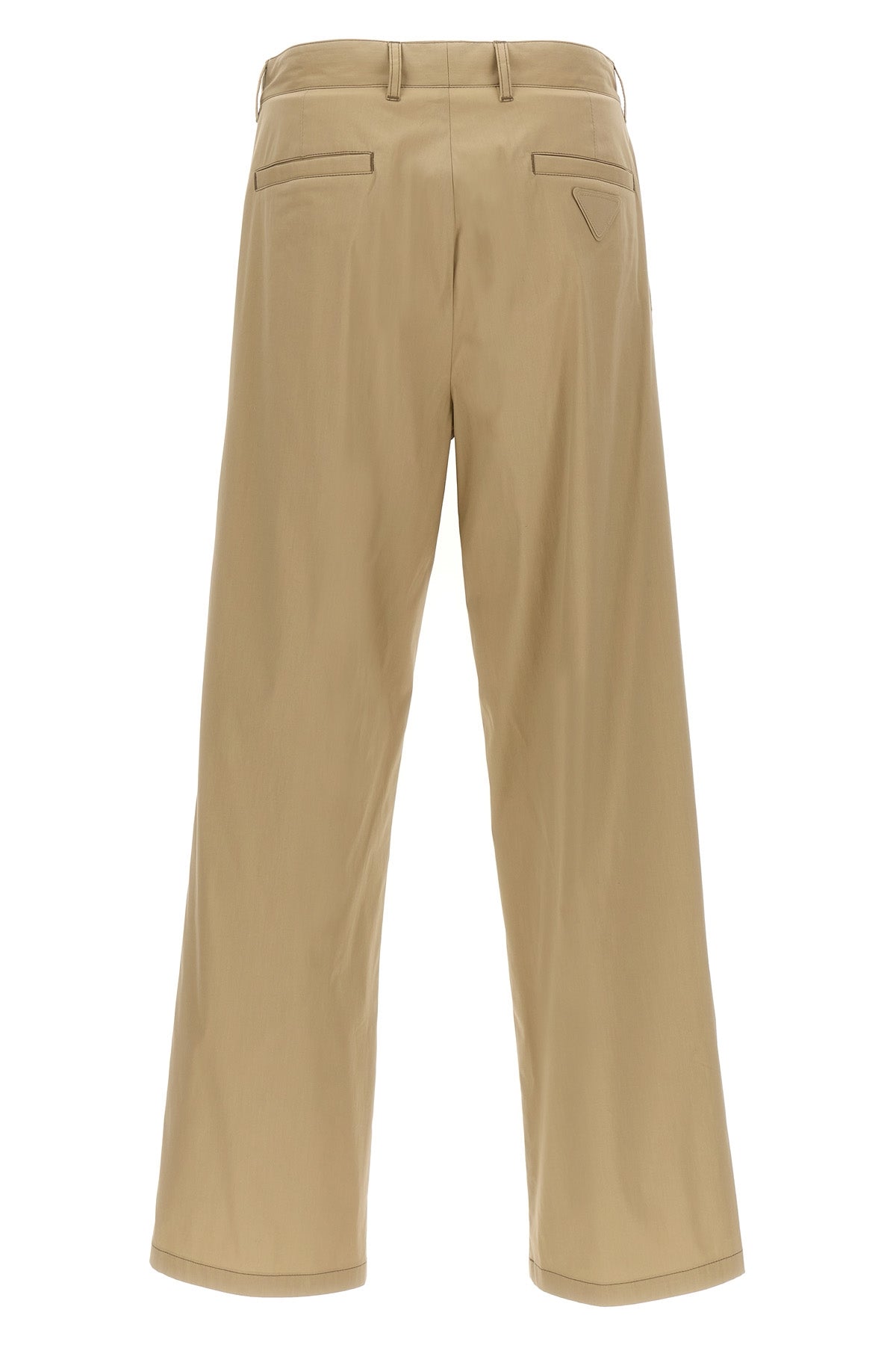 PRADA Poplin pants For Men 78% cotton 18% polyamide 4% elastane