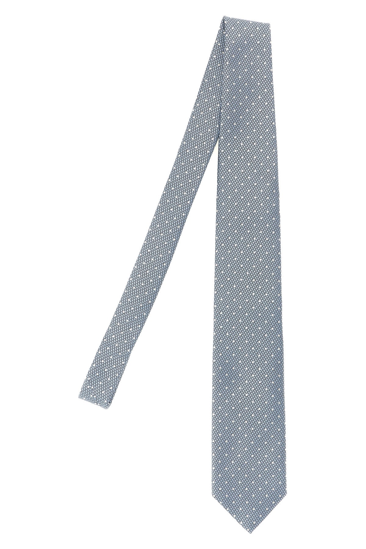 TOM FORD Polka dot tie For Men 100% silk mulberry