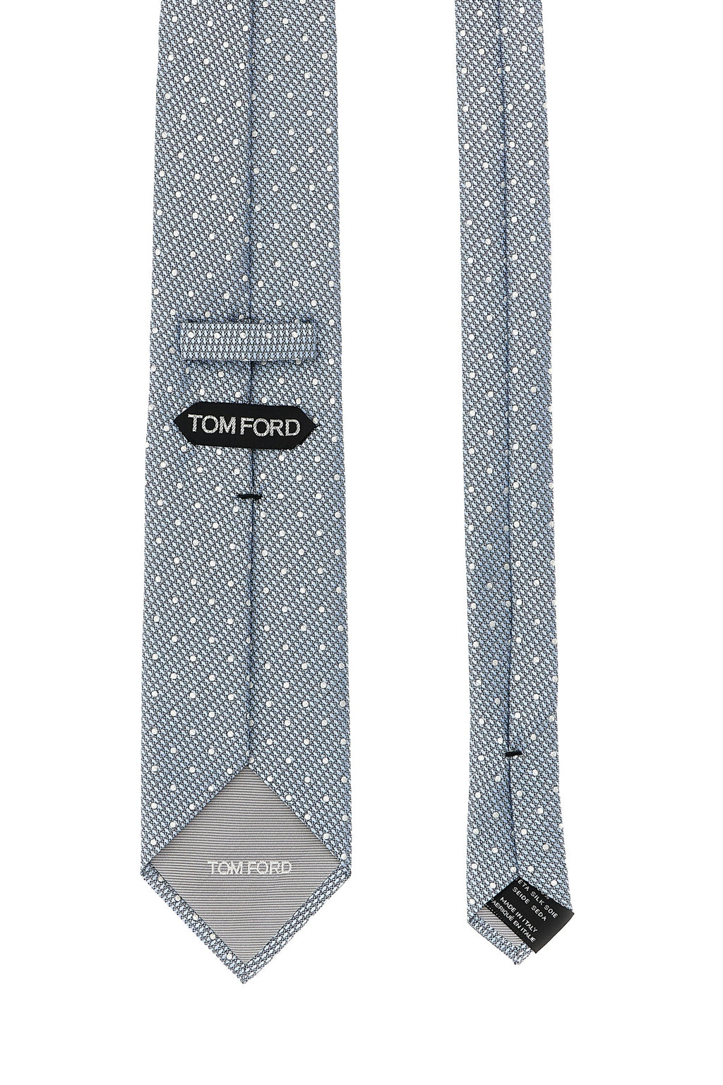 TOM FORD Polka dot tie For Men 100% silk mulberry