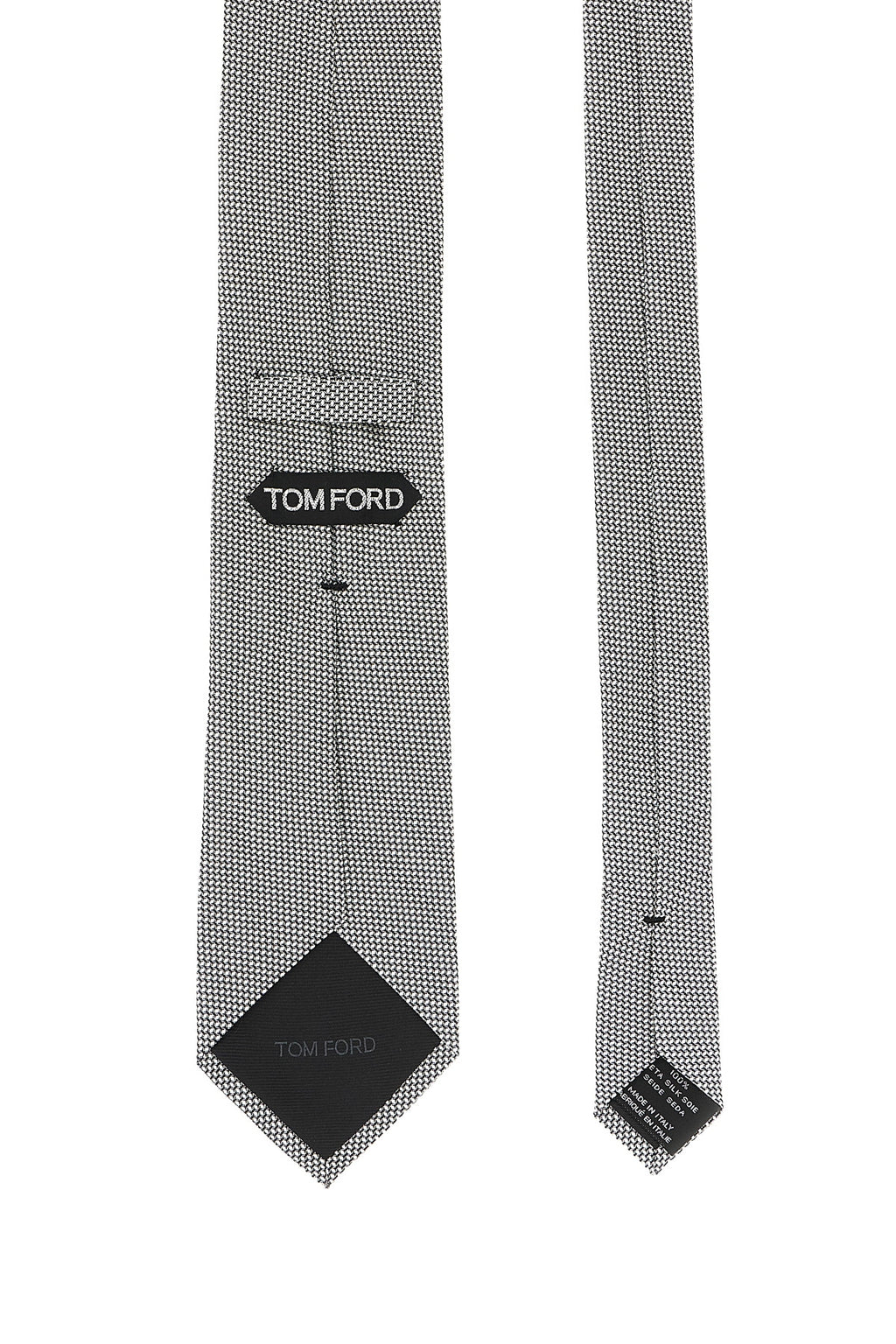 TOM FORD Jacquard tie For Men 100% silk mulberry