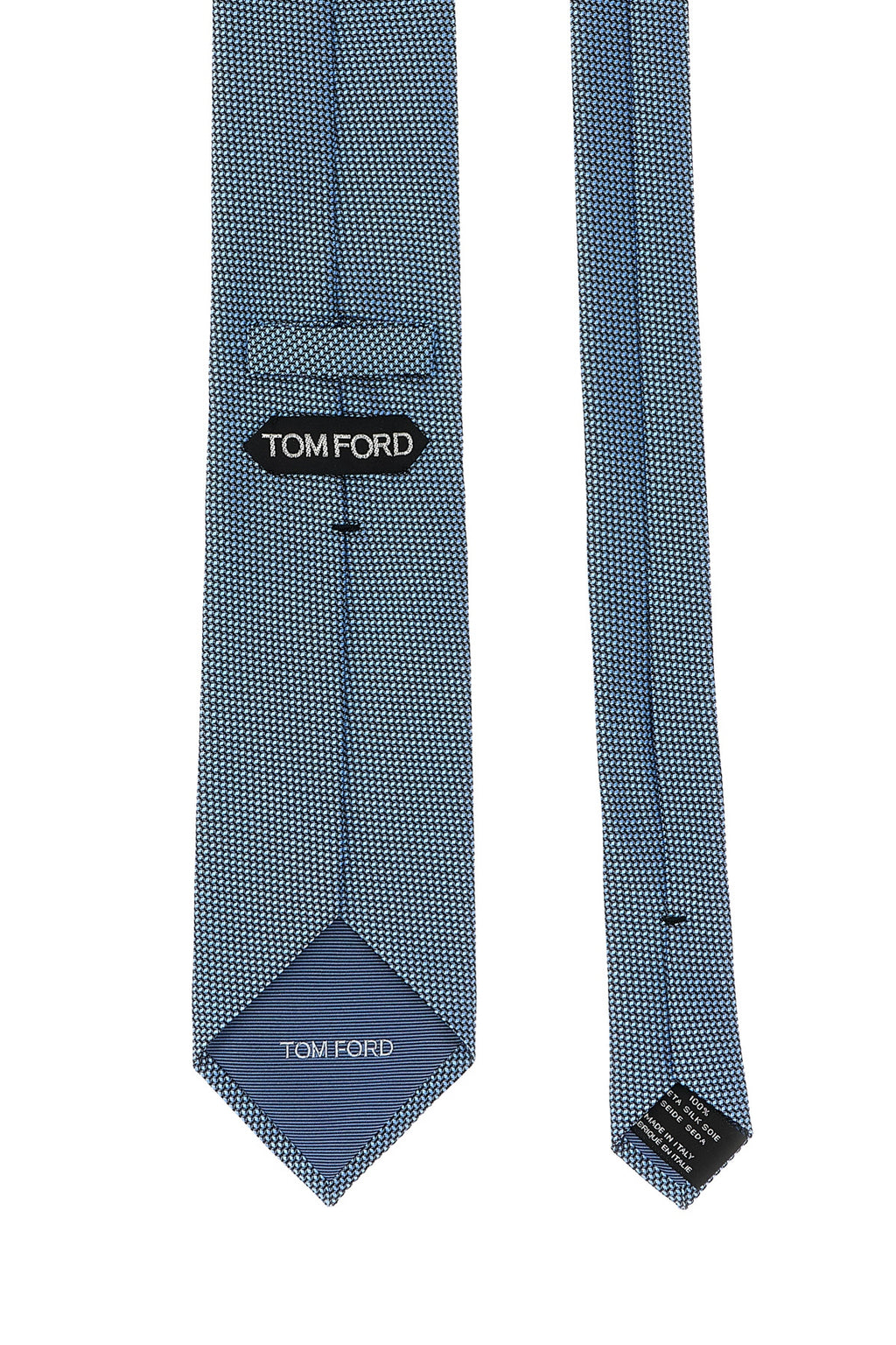 TOM FORD Jacquard tie For Men 100% silk mulberry