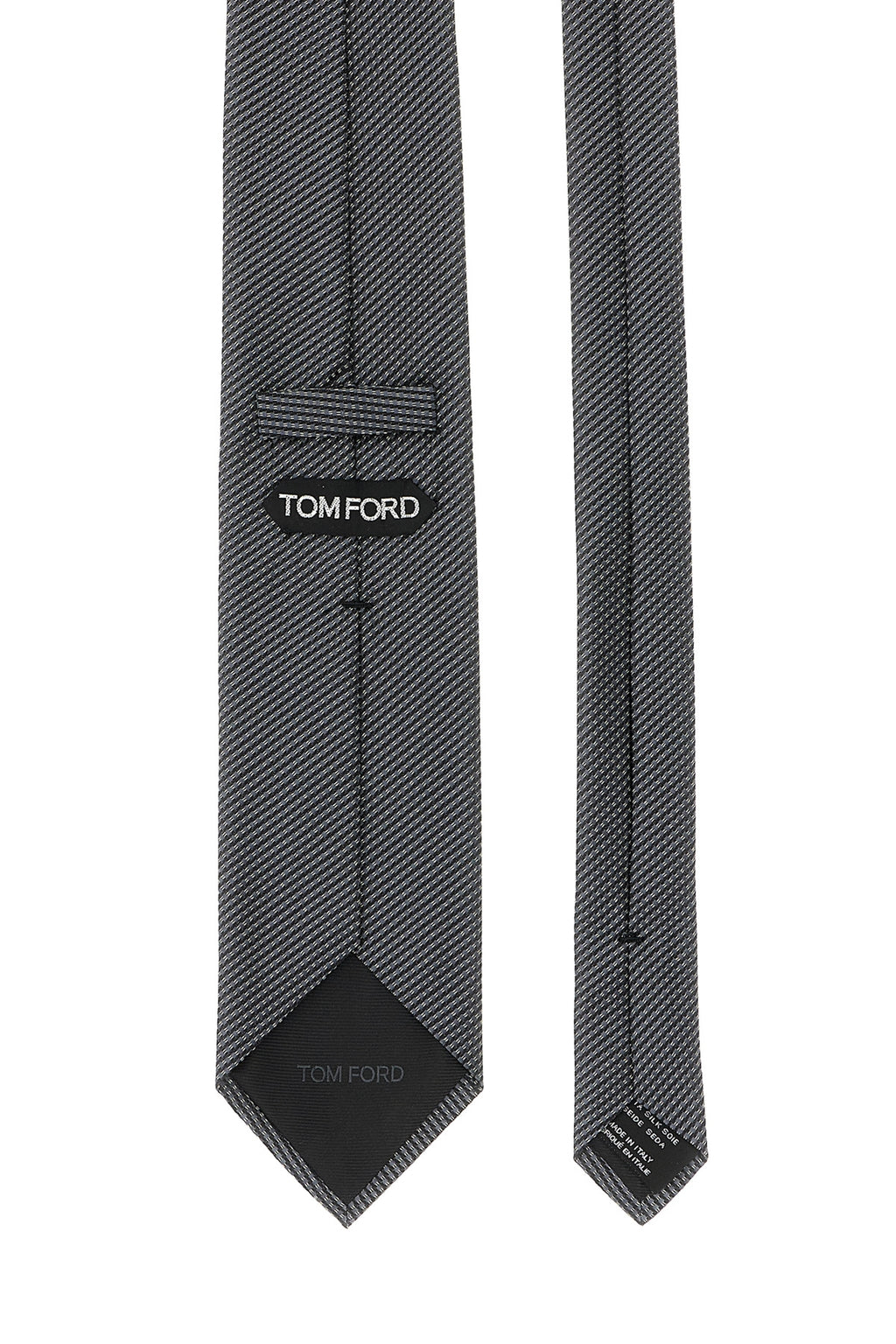 TOM FORD Jacquard tie For Men 100% silk mulberry