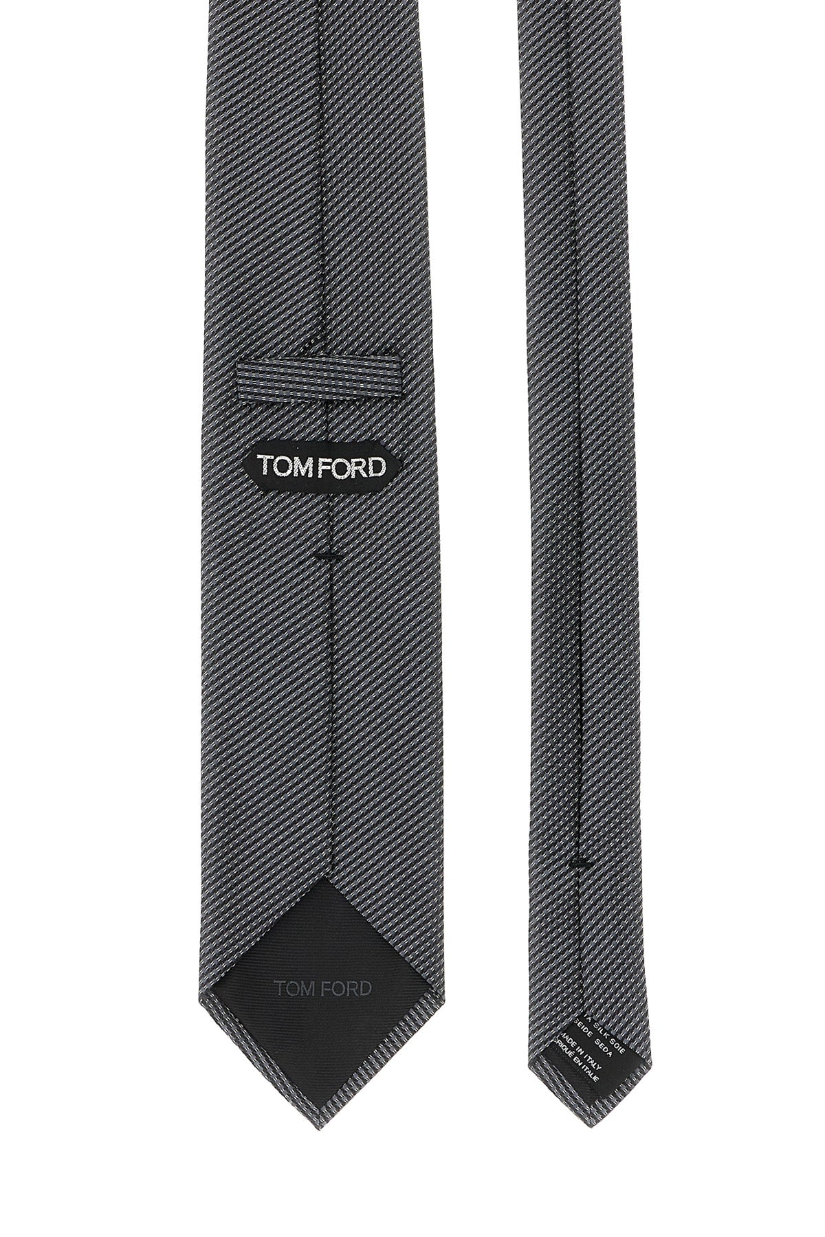 TOM FORD Jacquard tie For Men 100% silk mulberry