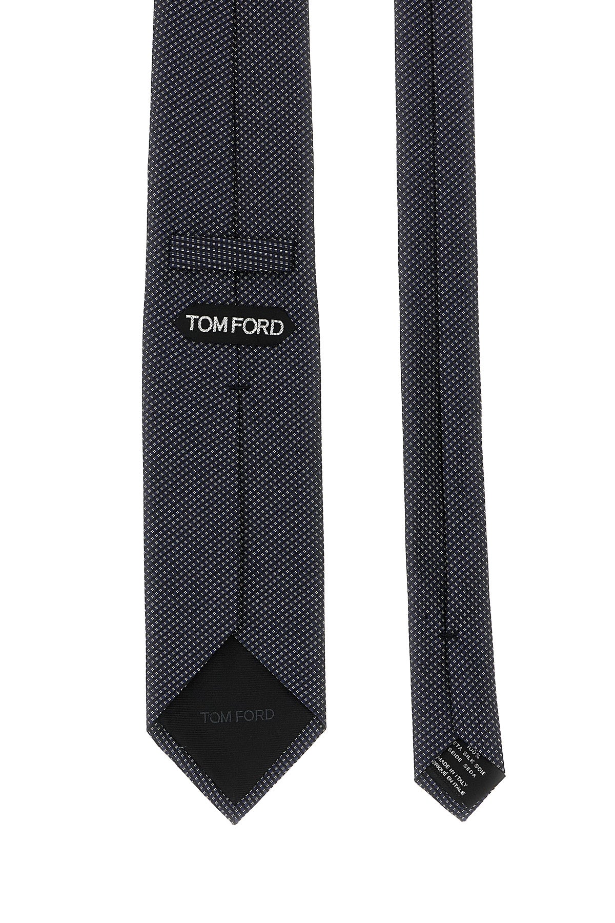 TOM FORD Jacquard tie For Men 100% silk mulberry