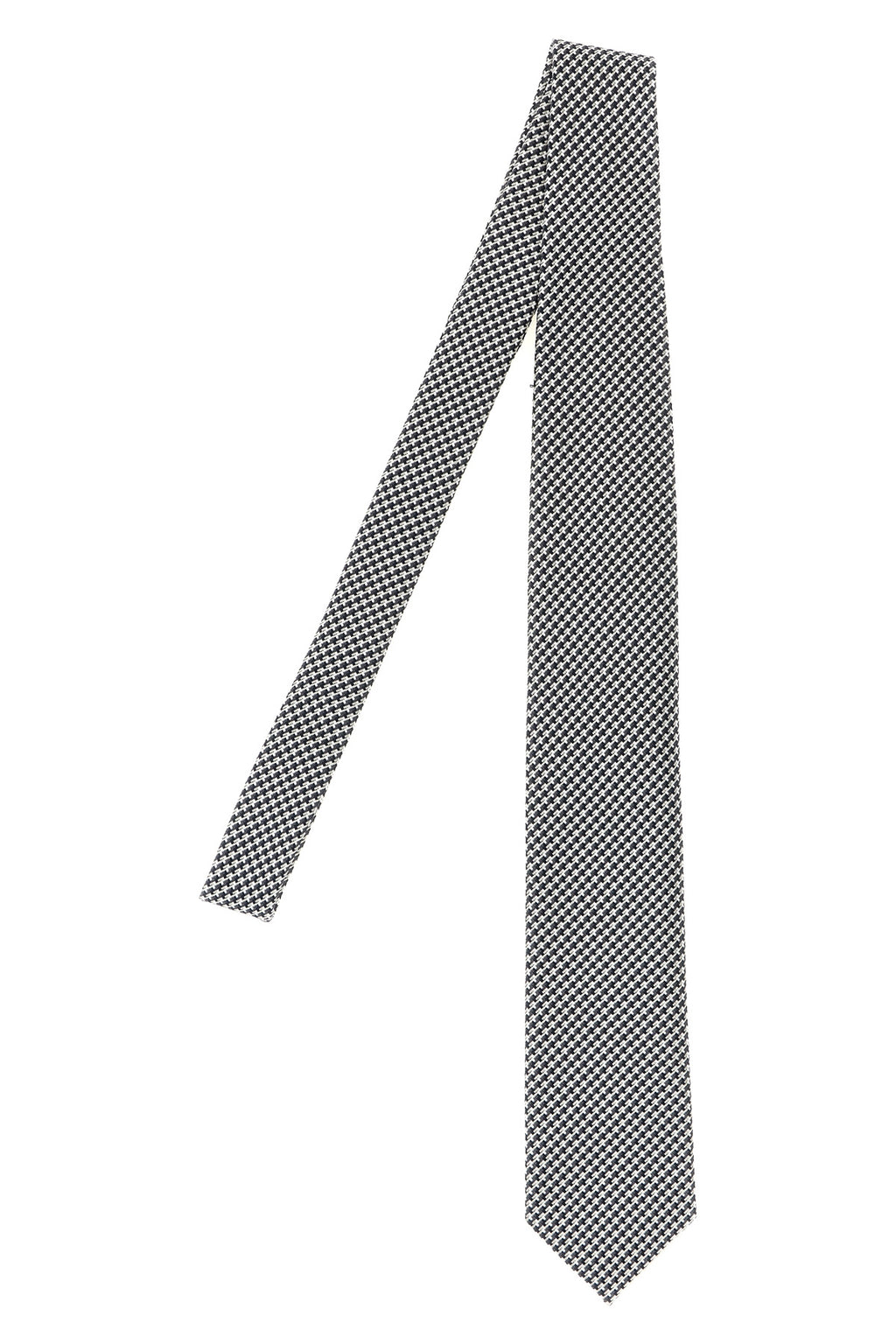 TOM FORD Tonal star tie For Men 100% silk mulberry