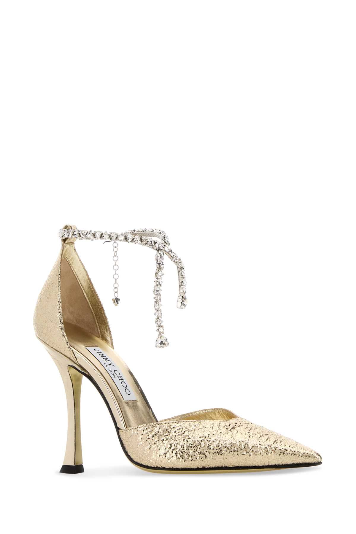 JIMMY CHOO STEVIE 100 For Women Exterior: 100% Fabric Interior: 100% Leather Sole: Leather