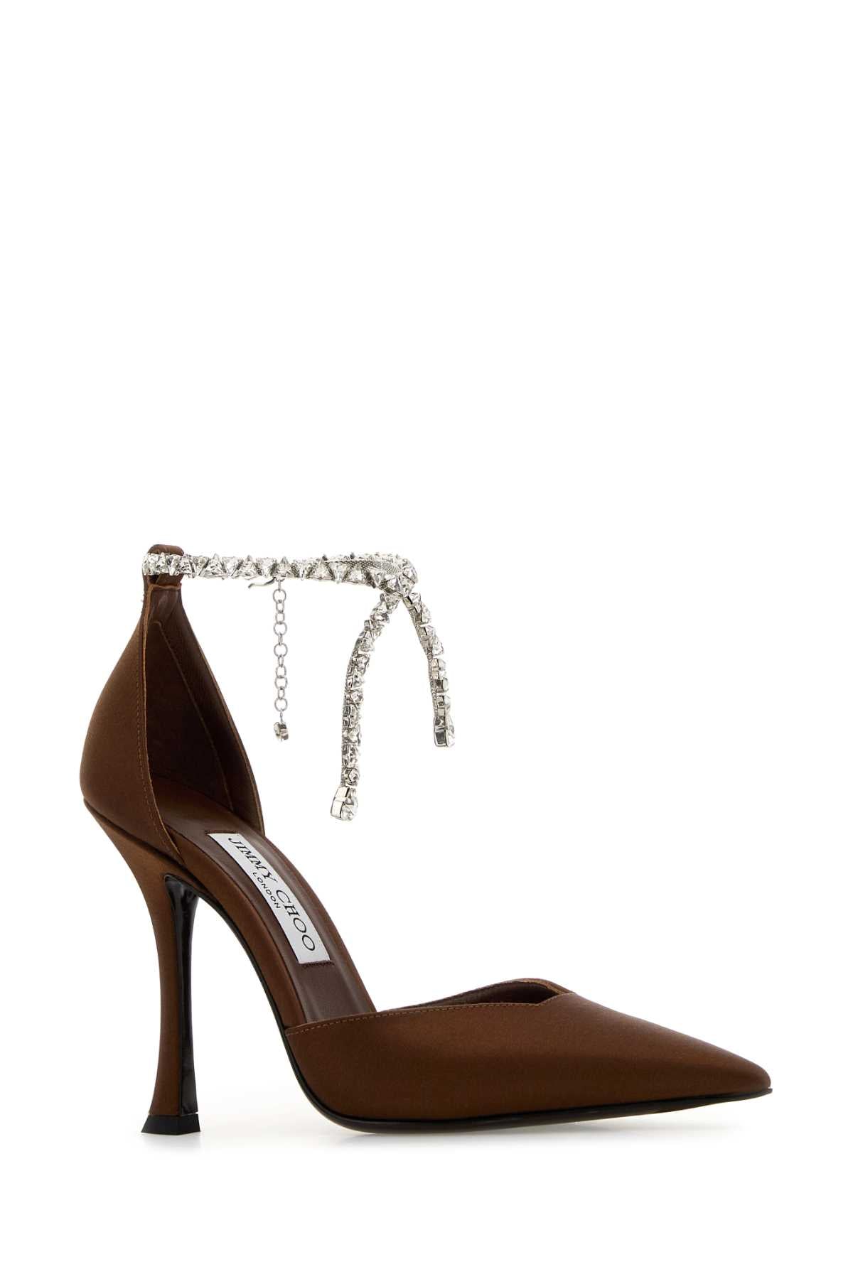 JIMMY CHOO STEVIE 100 For Women Exterior: 100% Fabric Interior: 100% Leather Sole: Leather