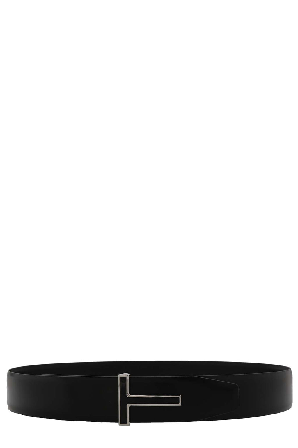 TOM FORD ‘T’ buckle belt For Men 100% calf leather (bos taurus)