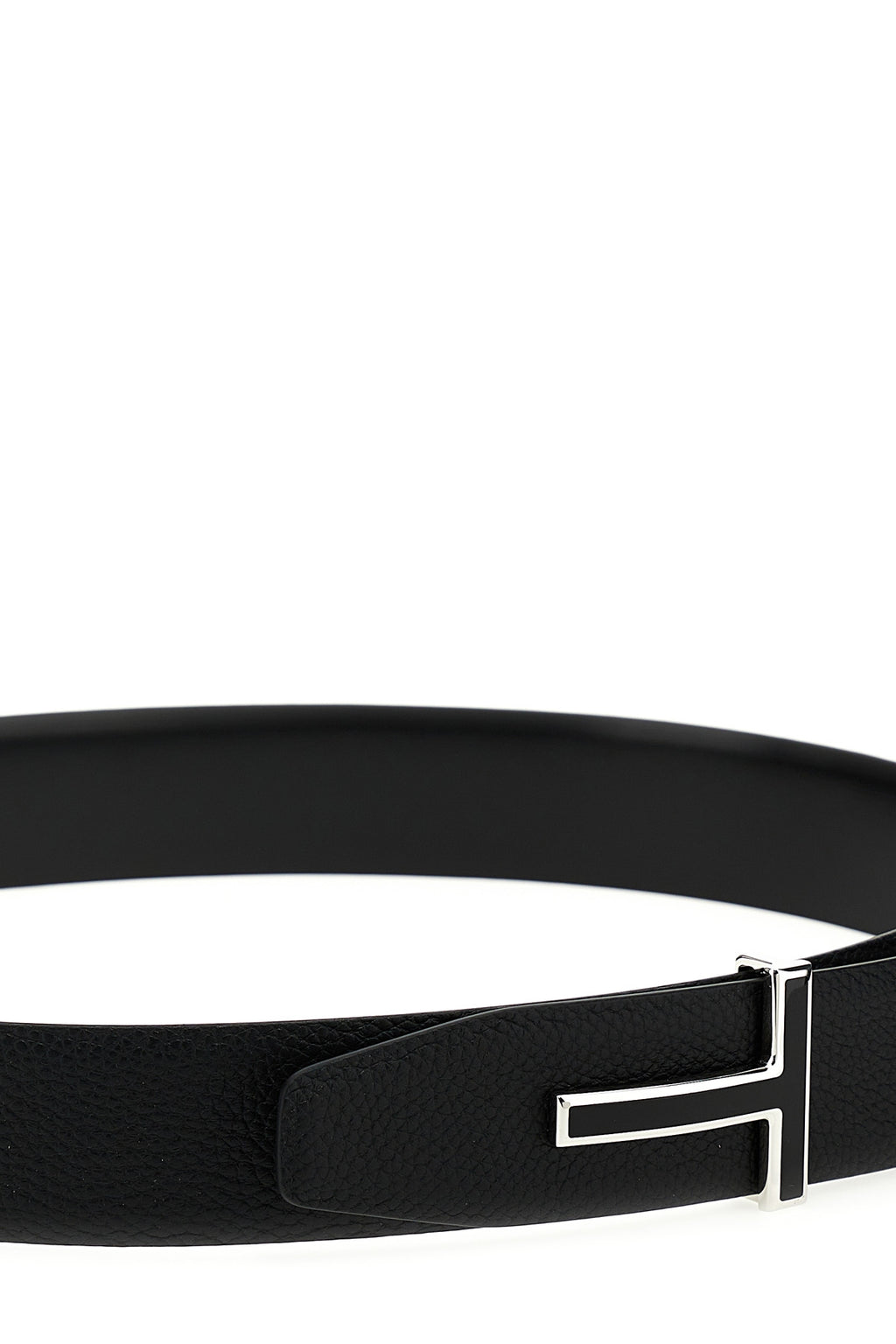 TOM FORD Logo leather belt For Men 100% calf leather (bos taurus)