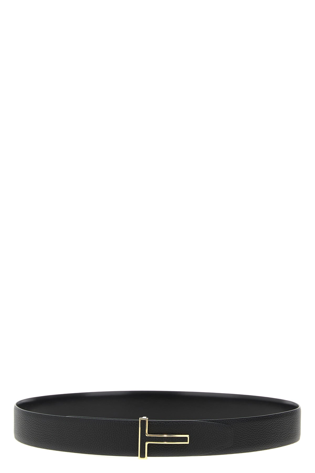 TOM FORD Logo buckle reversible belt For Men 100% calfskin leather (Bos Taurus)
