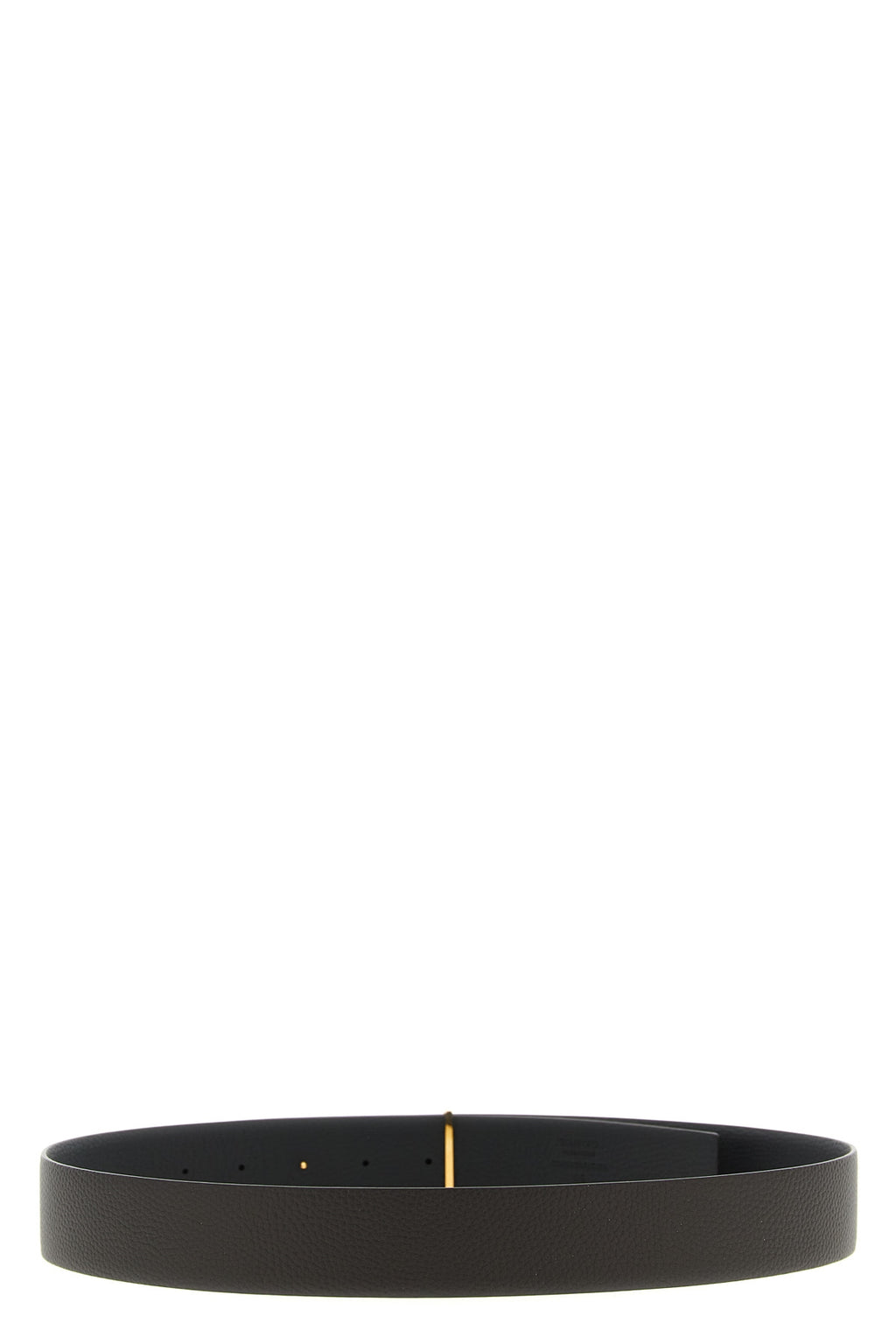 TOM FORD 'Slim T' reversible belt For Men 100% calfskin leather (Bos Taurus)