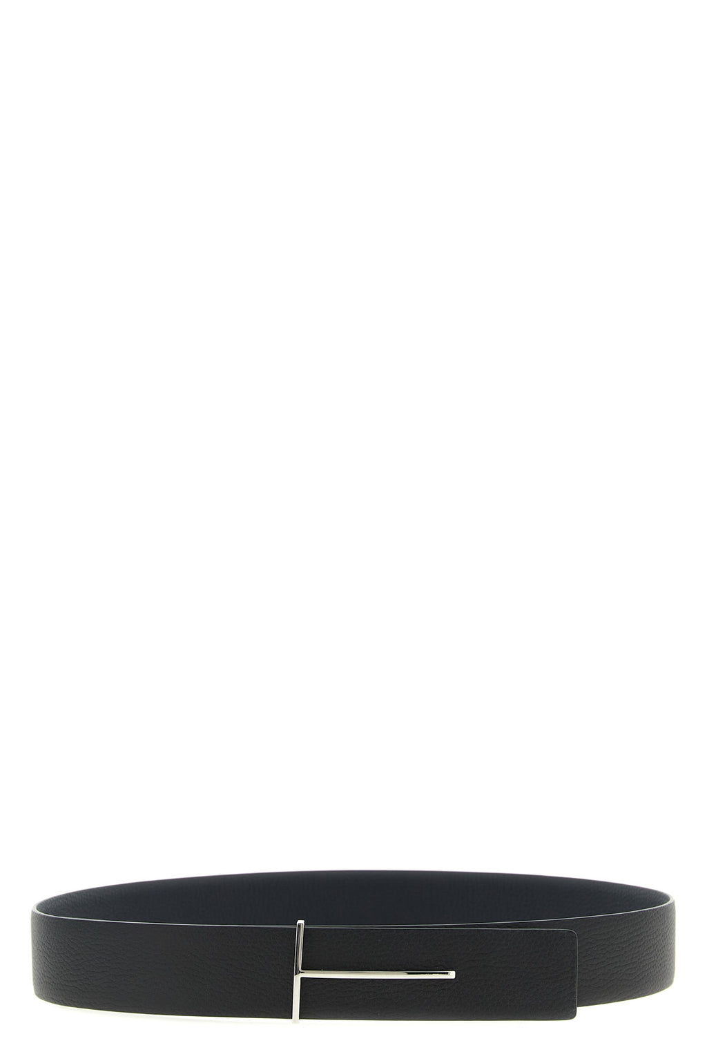 TOM FORD 'Slim T' reversible belt For Men 100% calfskin leather (Bos Taurus)