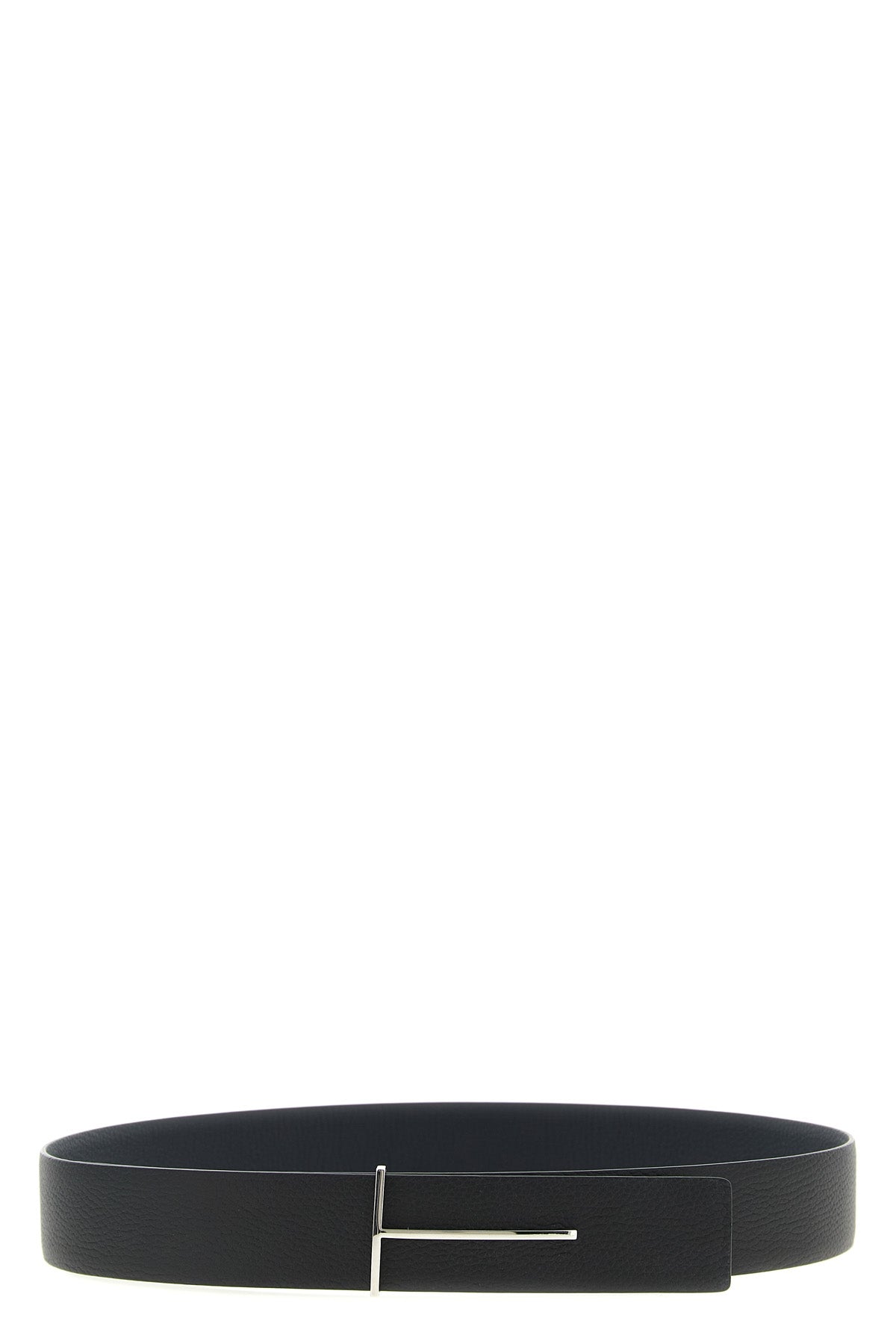 TOM FORD 'Slim T' reversible belt For Men 100% calfskin leather (Bos Taurus)