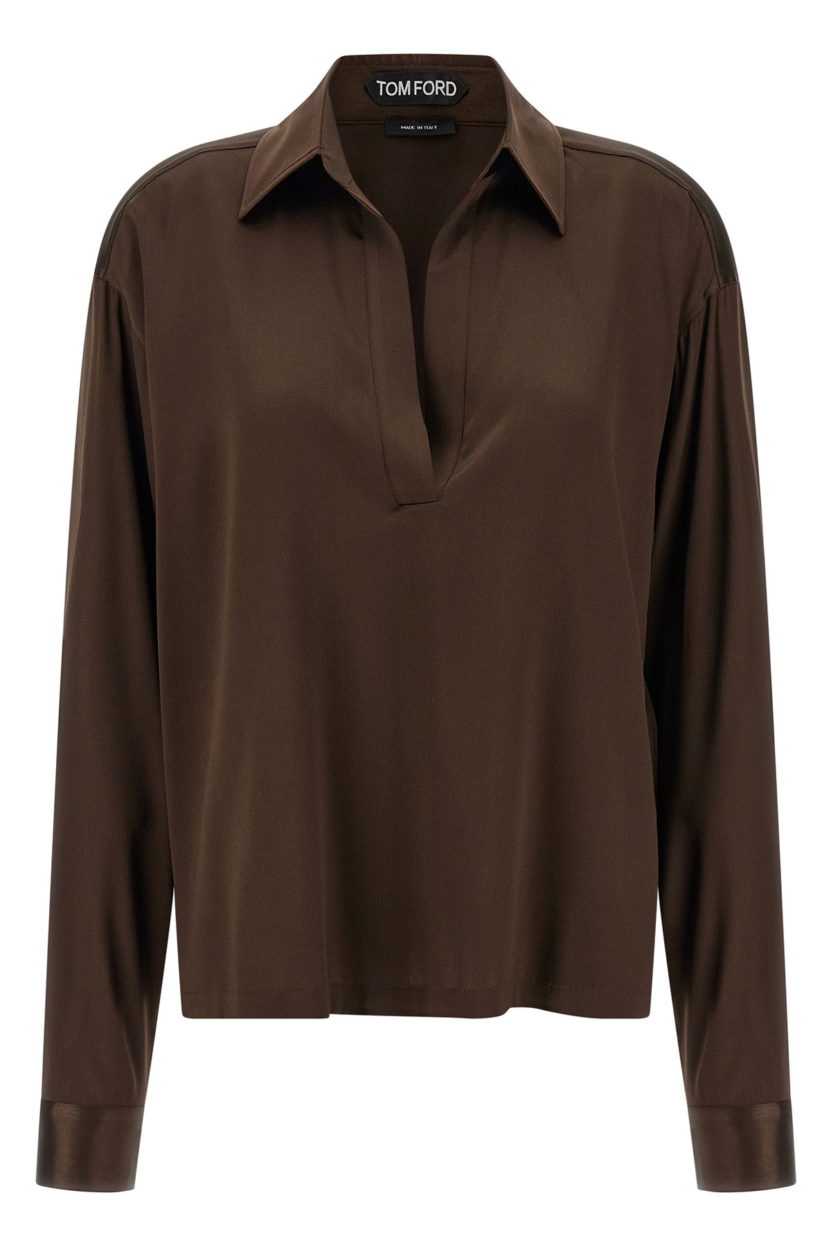tom ford Silk polo shirt